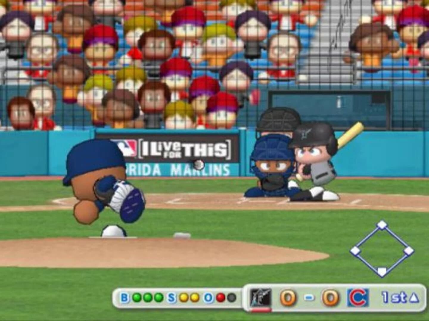 MLB Power Pros 2008 screenshot 1