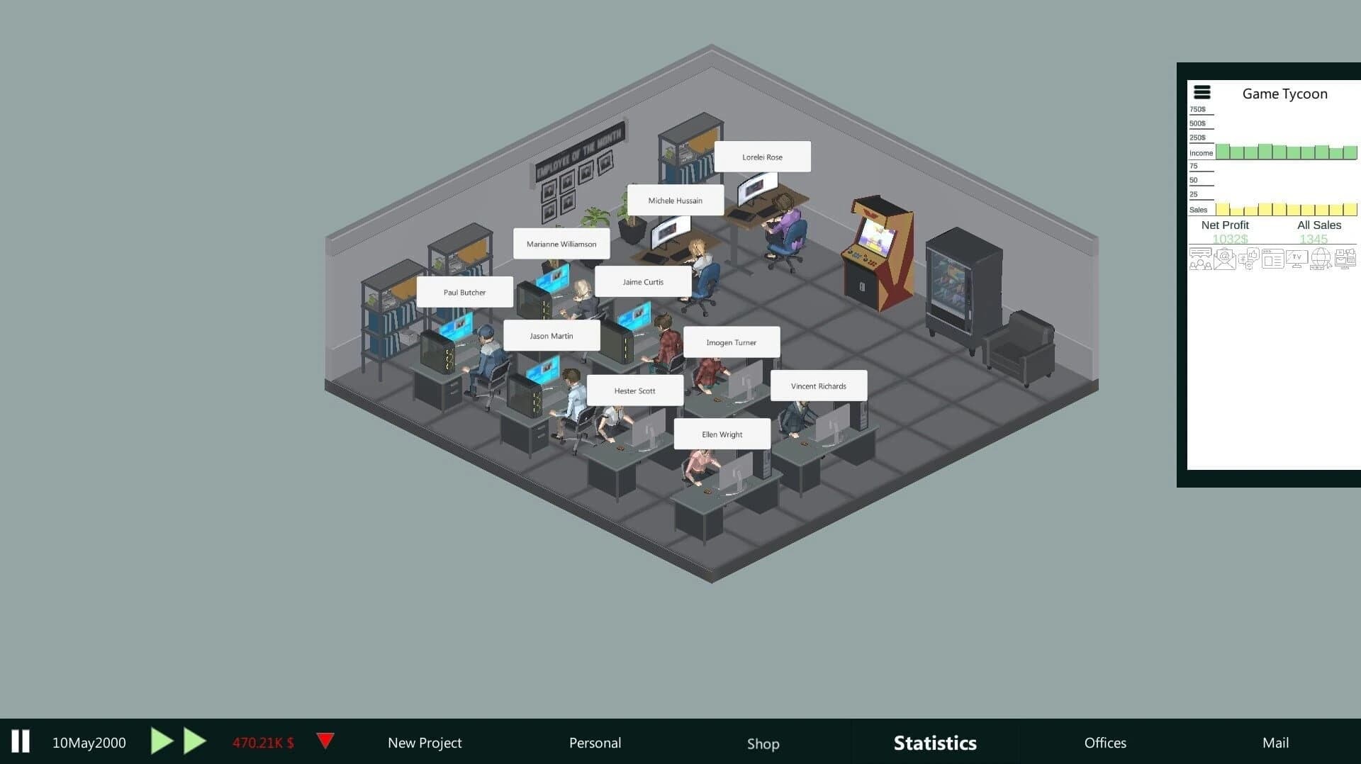 Modern Game Tycoon screenshot 5
