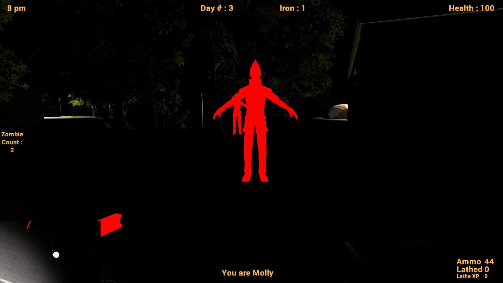 Molly - Can you survive 100 nights? screenshot 2