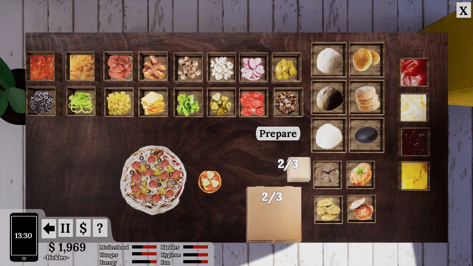 Mompreneur: Pizza Cooking Life Sim screenshot 3