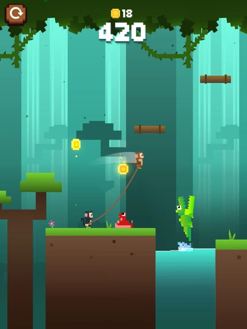 Monkey Ropes screenshot 1
