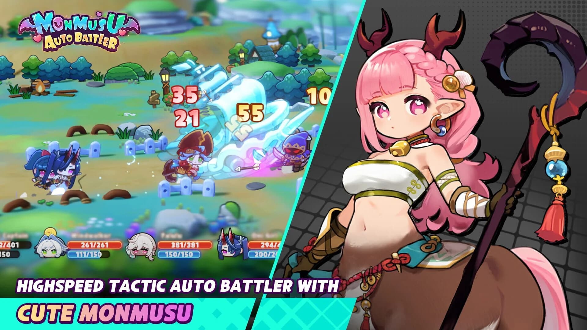 Monmusu Girls: Autobattler screenshot 4