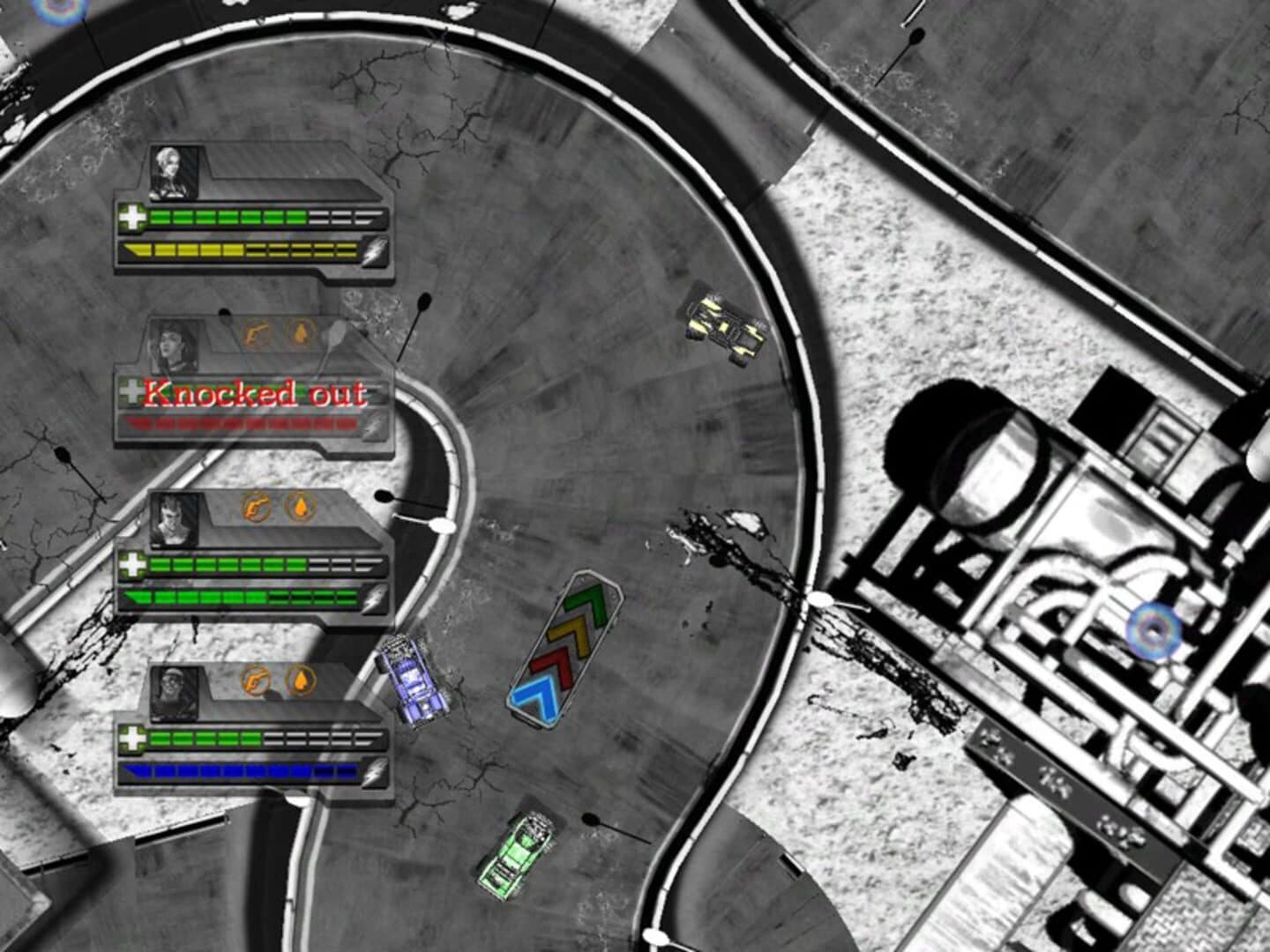 Monochrome Racing screenshot 1