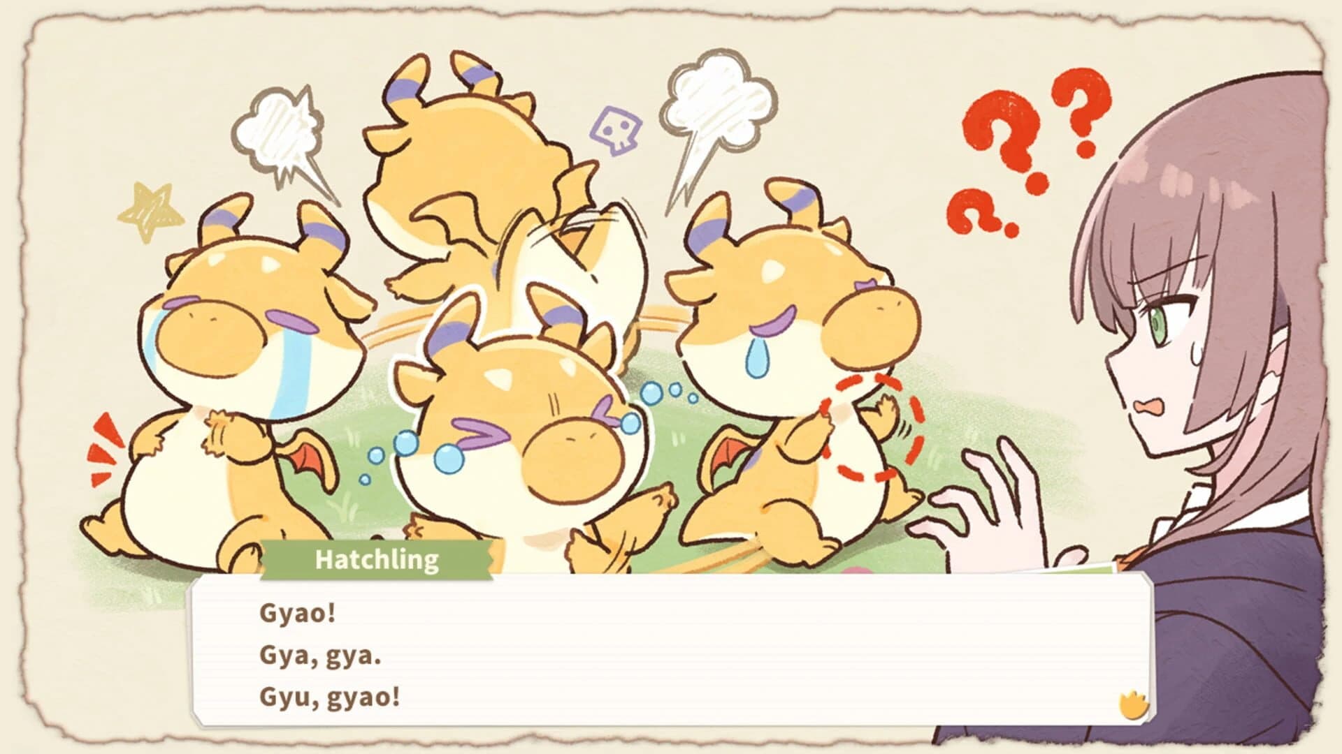 Monpic: The Hatchling Meets a Girl screenshot 3