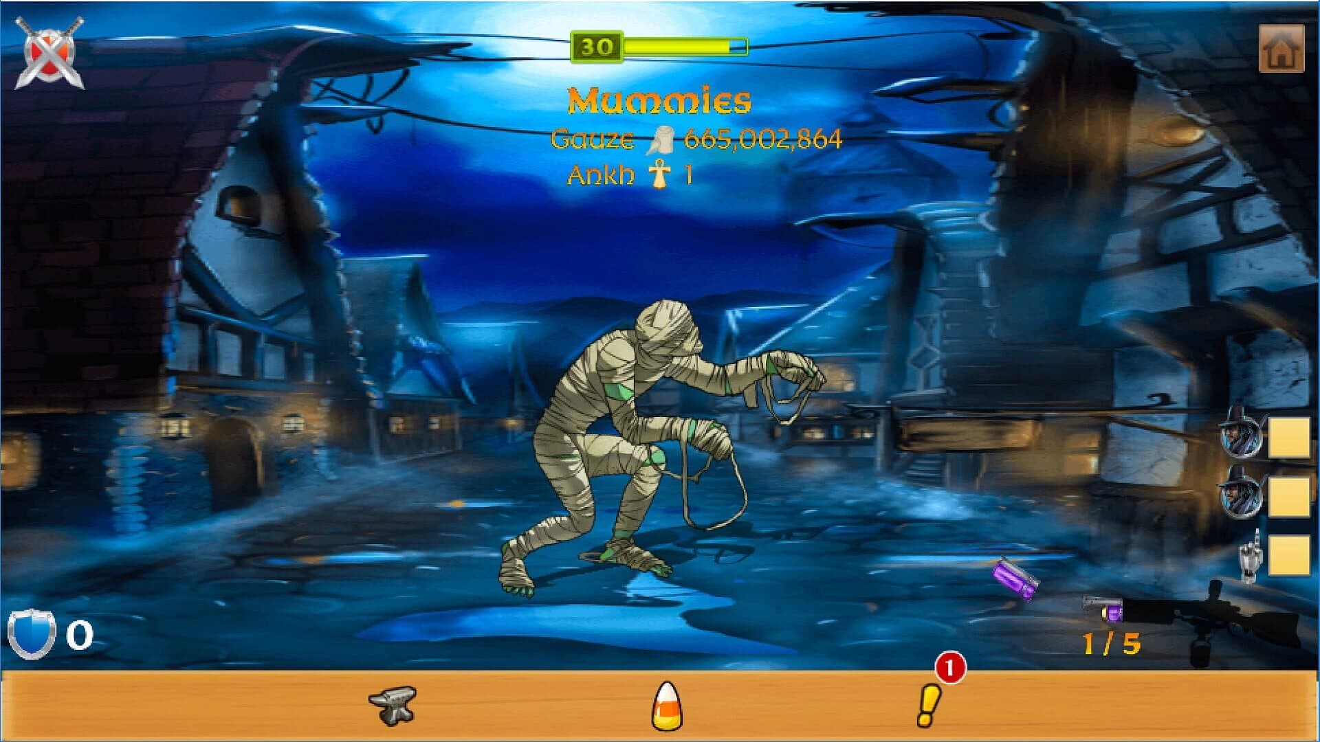 Monster Clicker : Idle Halloween Strategy screenshot 2