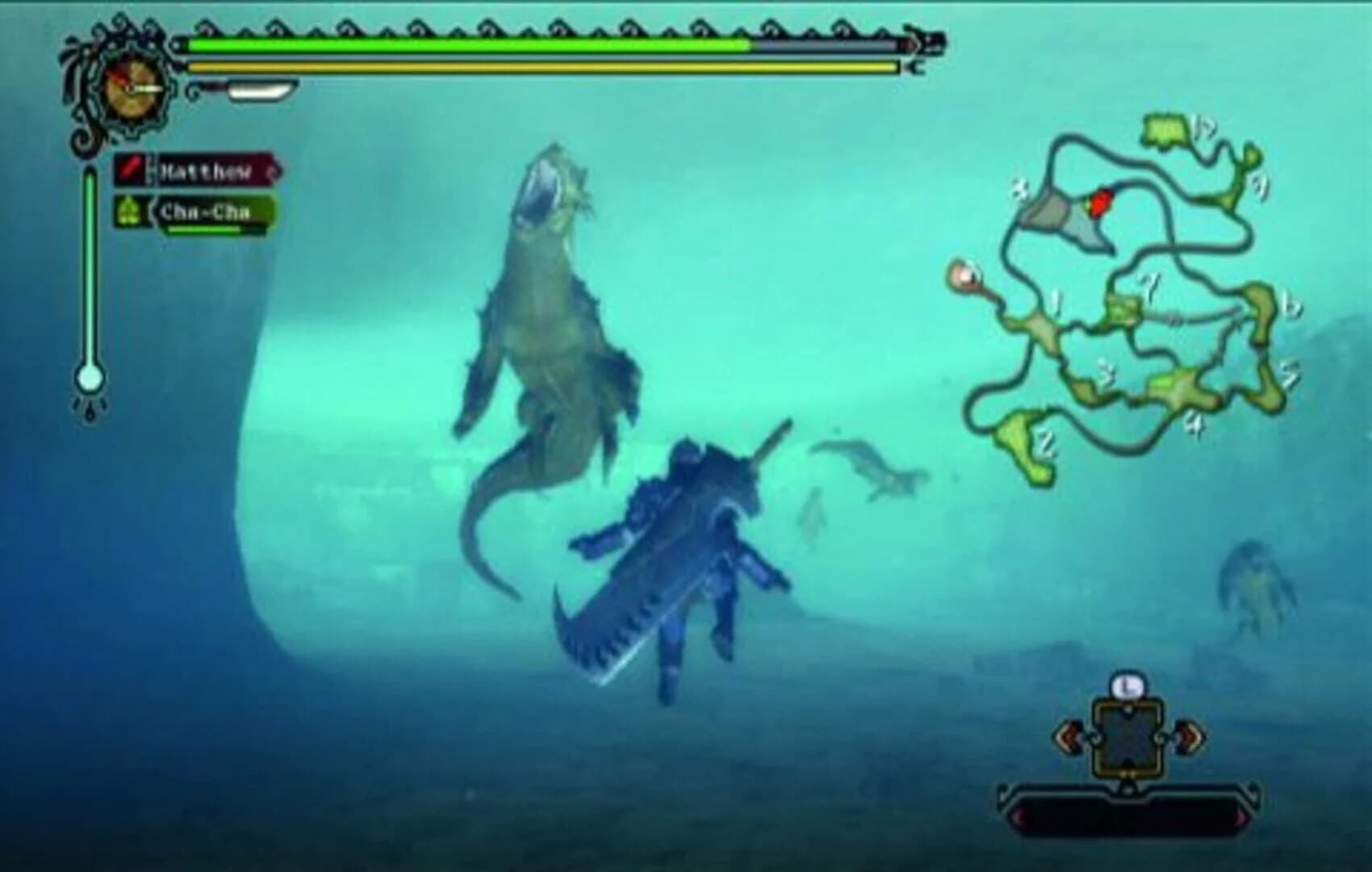 Monster Hunter Tri screenshot 1