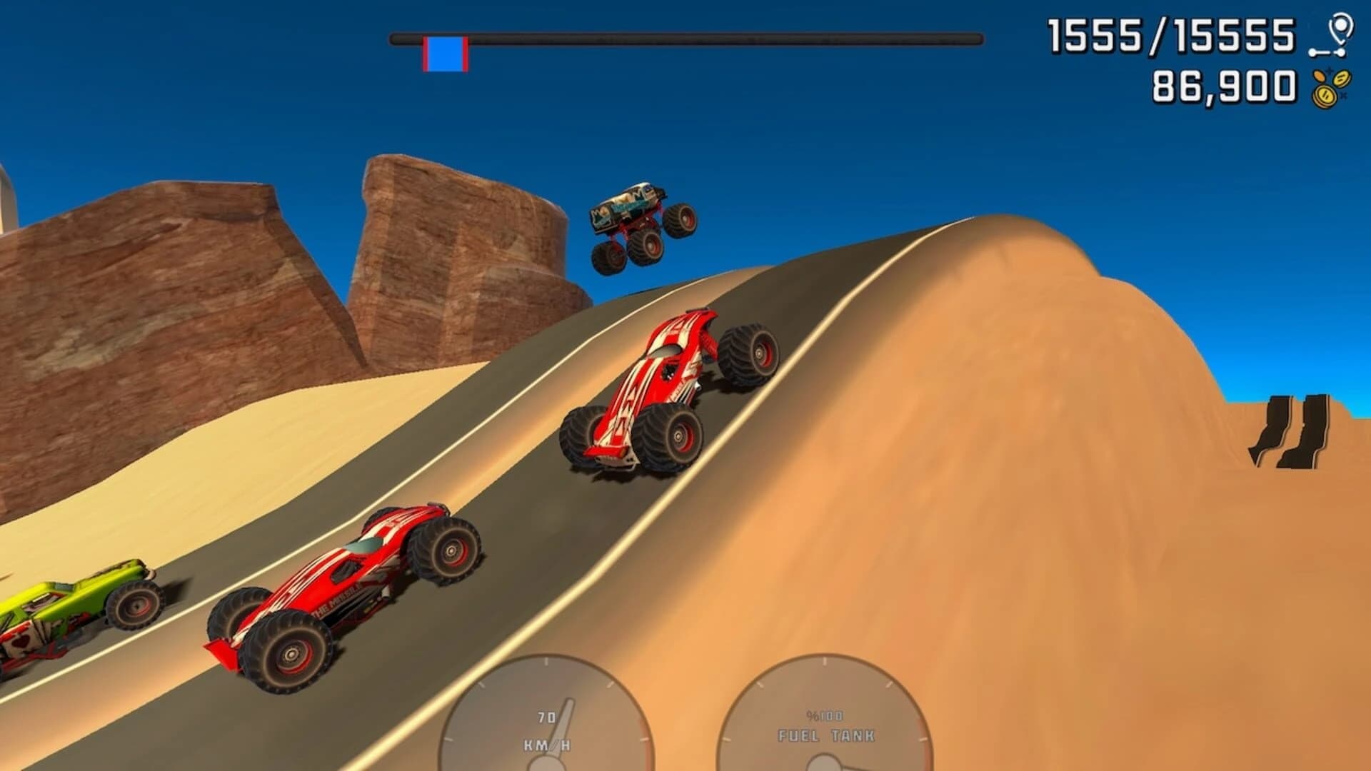 Monster Ramp Racing screenshot 5