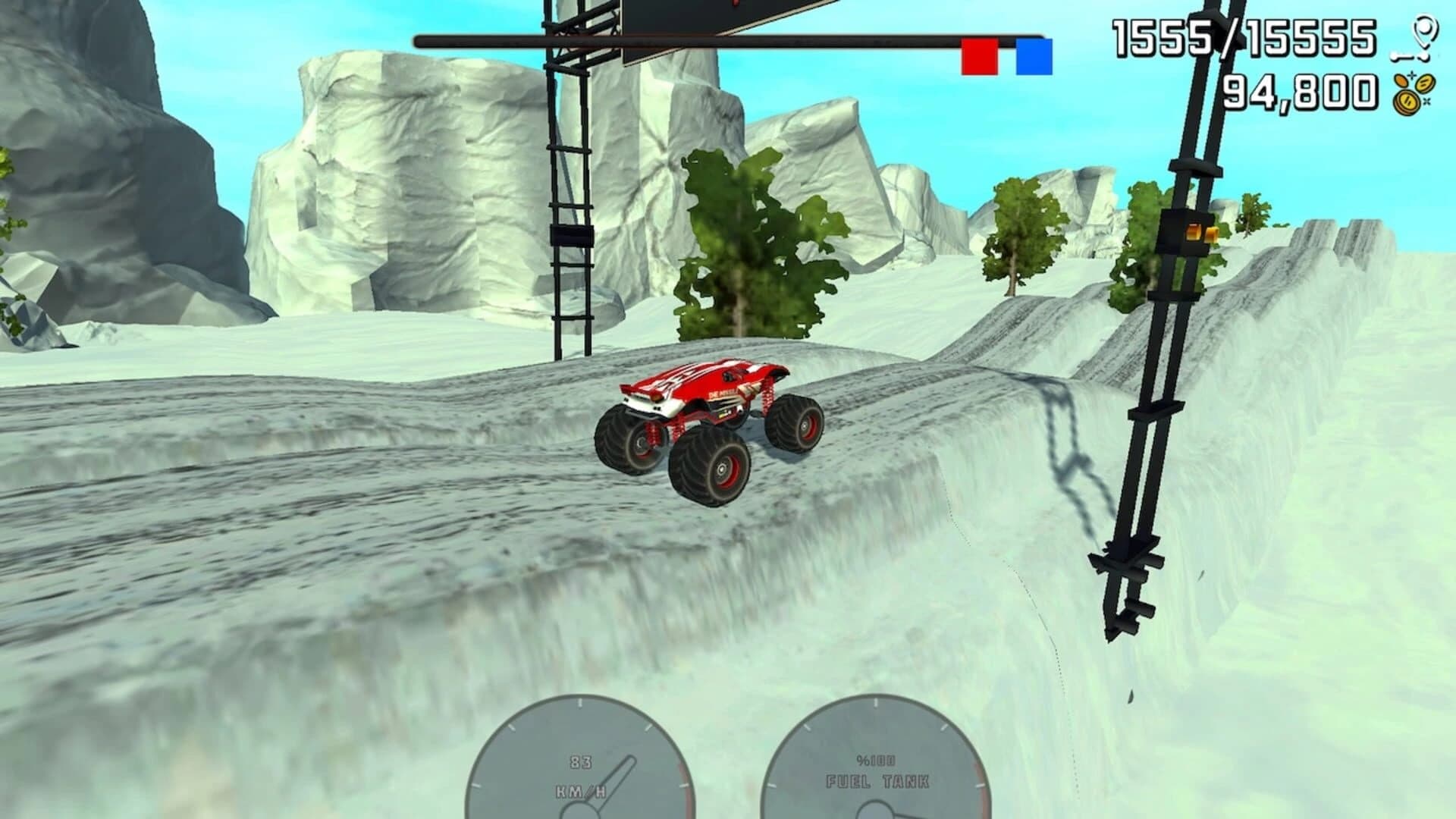 Monster Ramp Racing screenshot 3