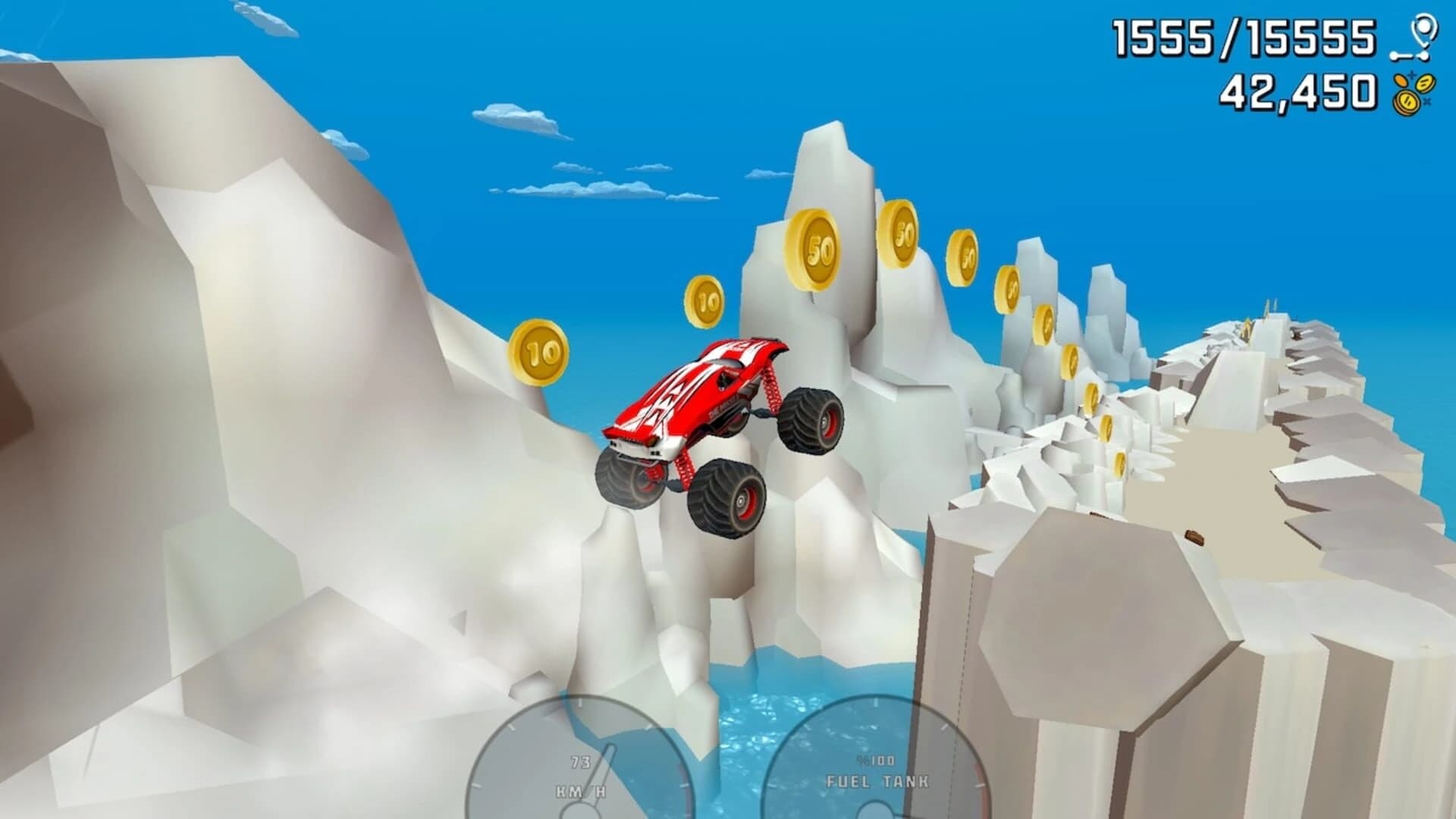 Monster Ramp Racing screenshot 4