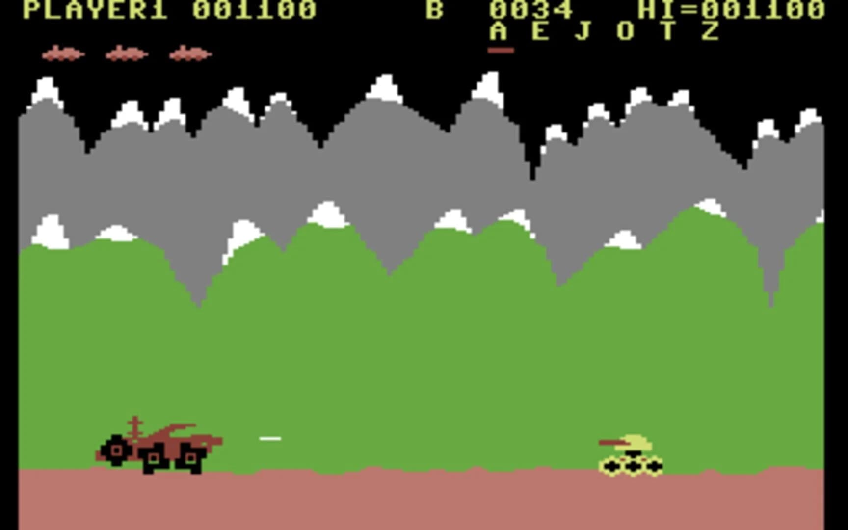 Moon Patrol screenshot 2