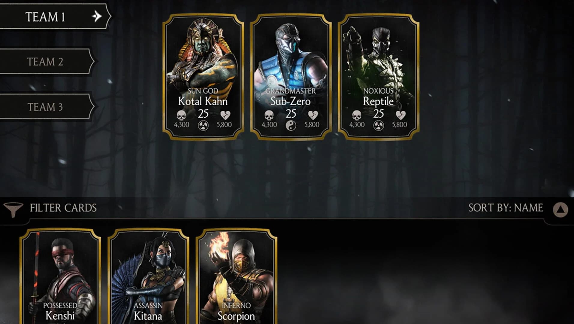 Mortal Kombat Mobile screenshot 2