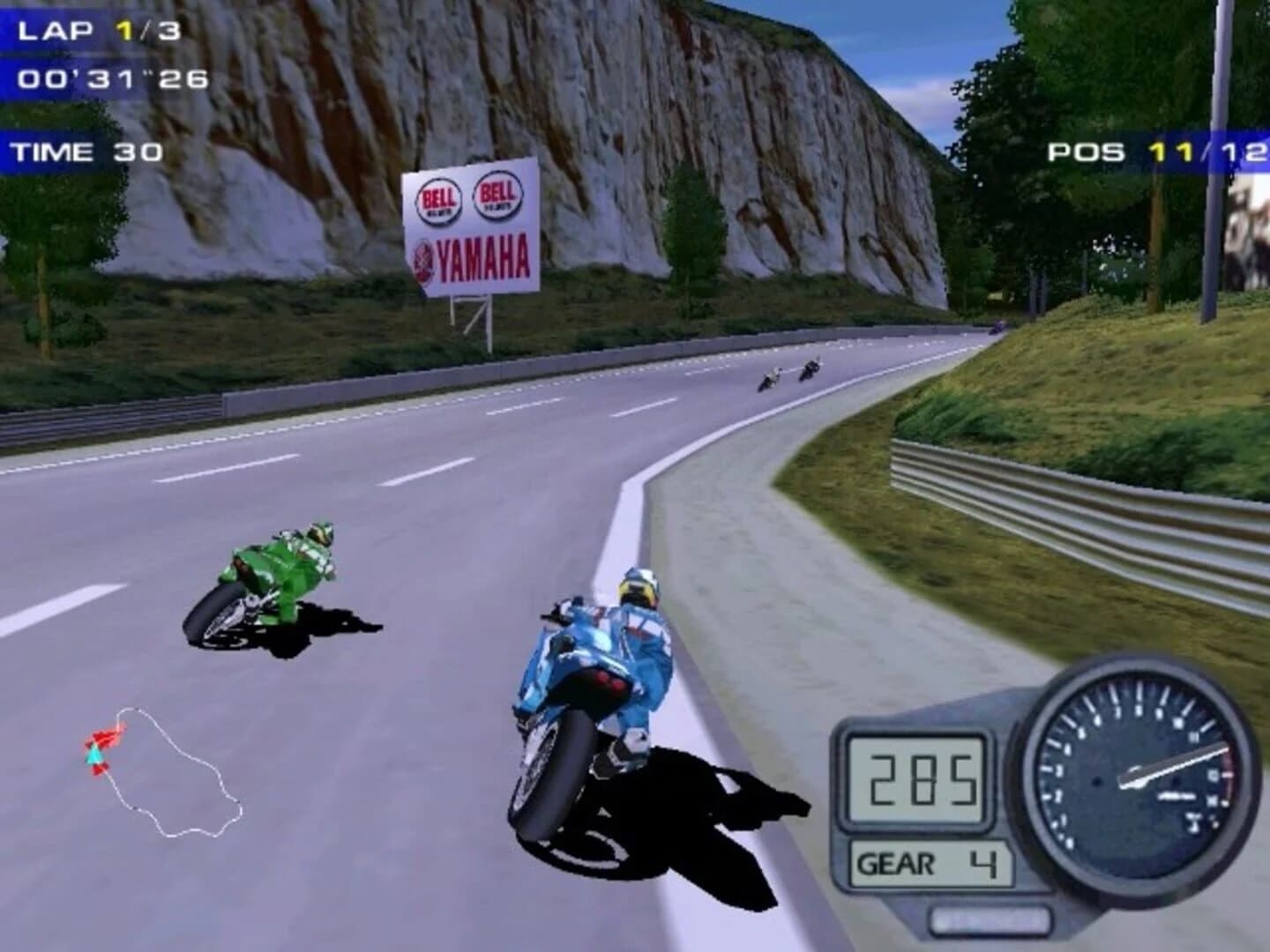 Moto Racer 2 screenshot 1