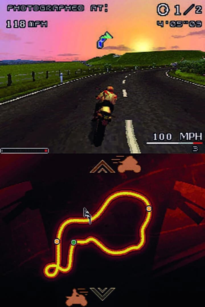 Moto Racer DS screenshot 1