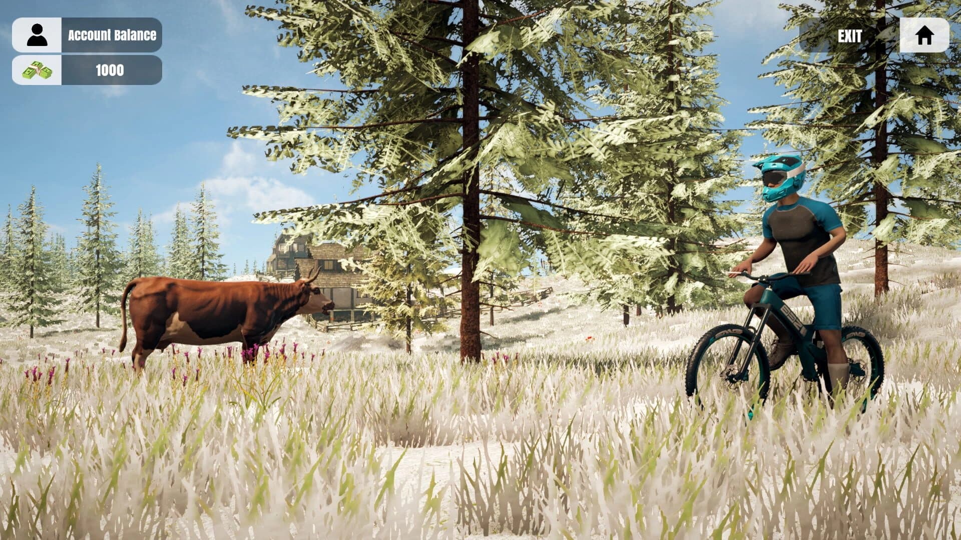 Mountain Bicycle Rider Simulator screenshot 3