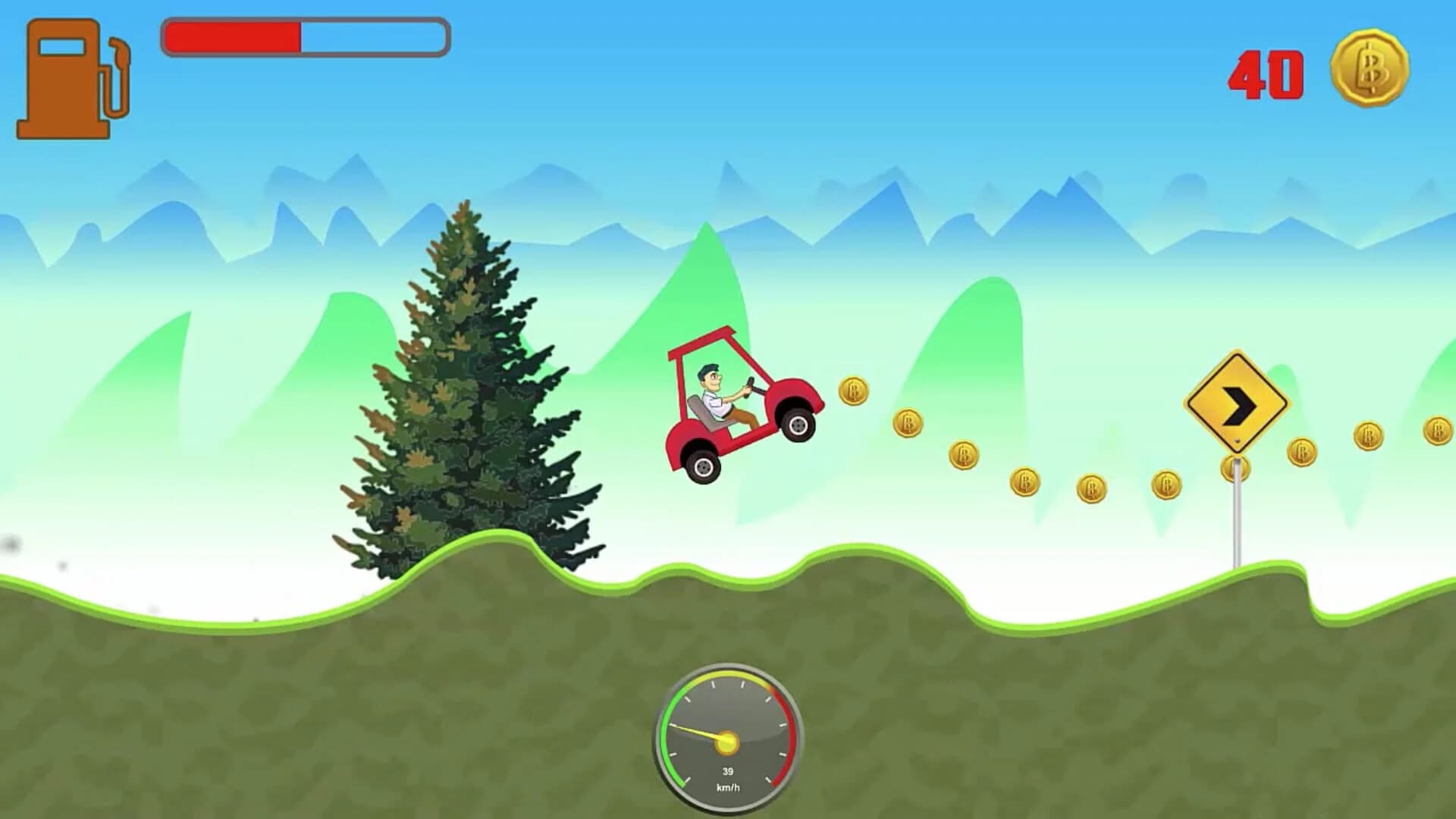 Mountain Racing screenshot 2