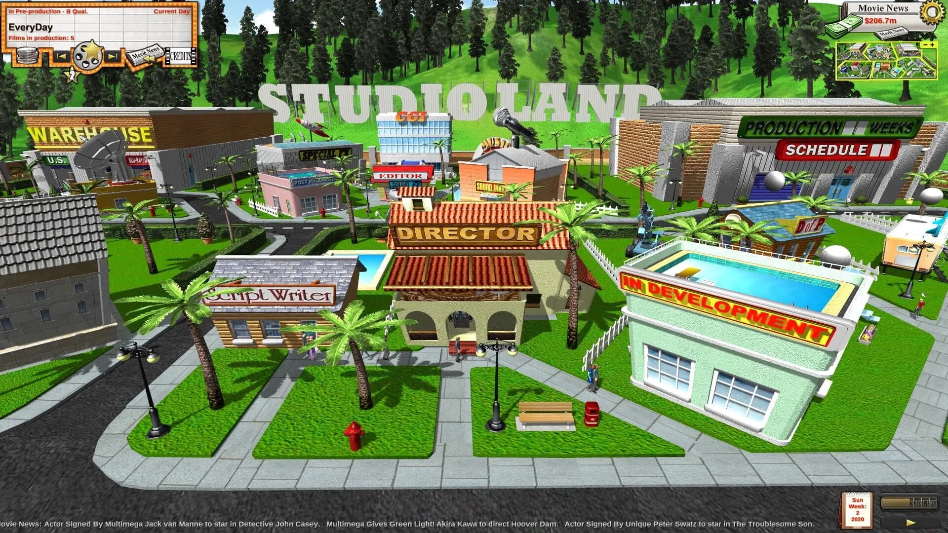 Movie Studio Boss: The Sequel screenshot 1