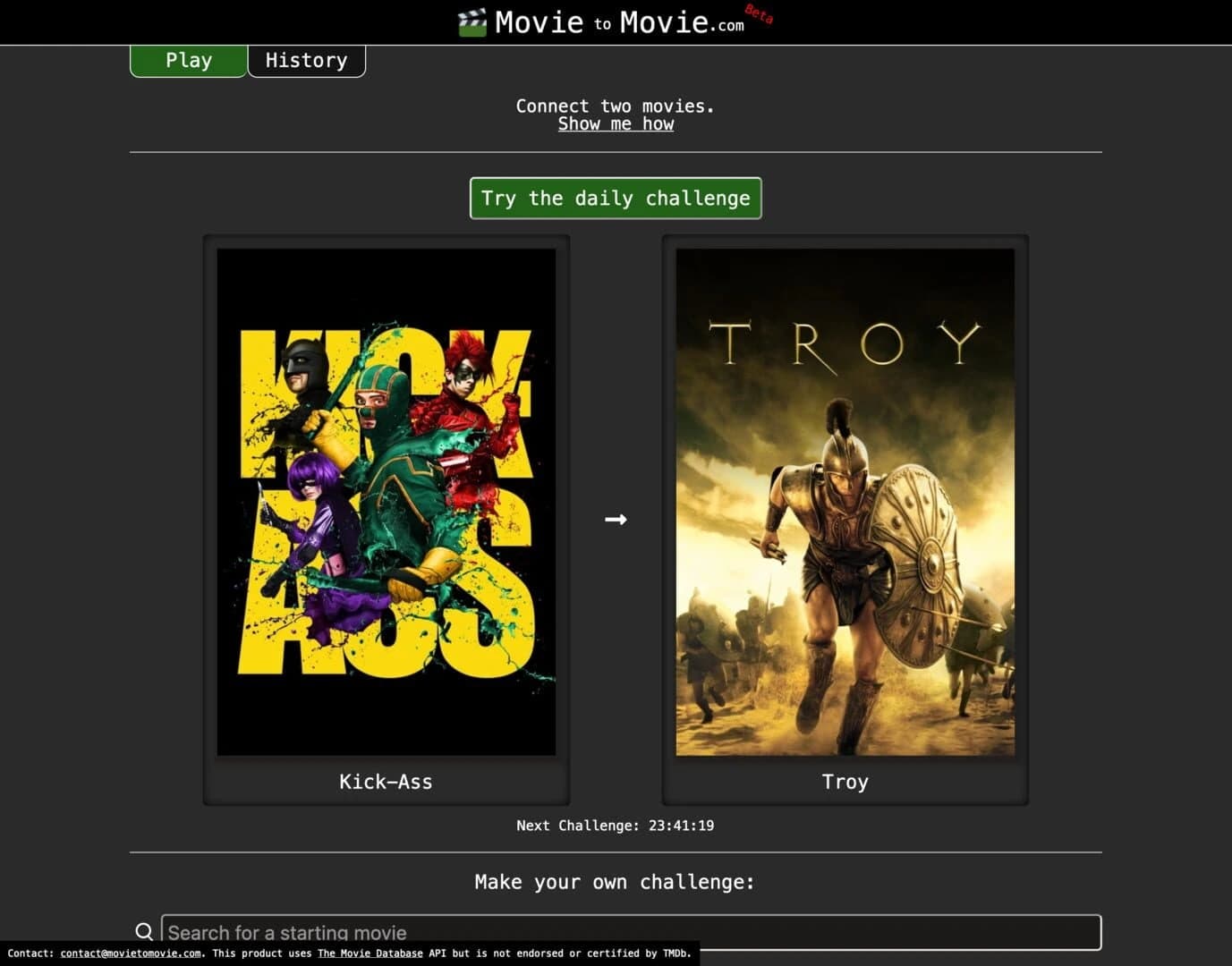 Movie to Movie screenshot 2