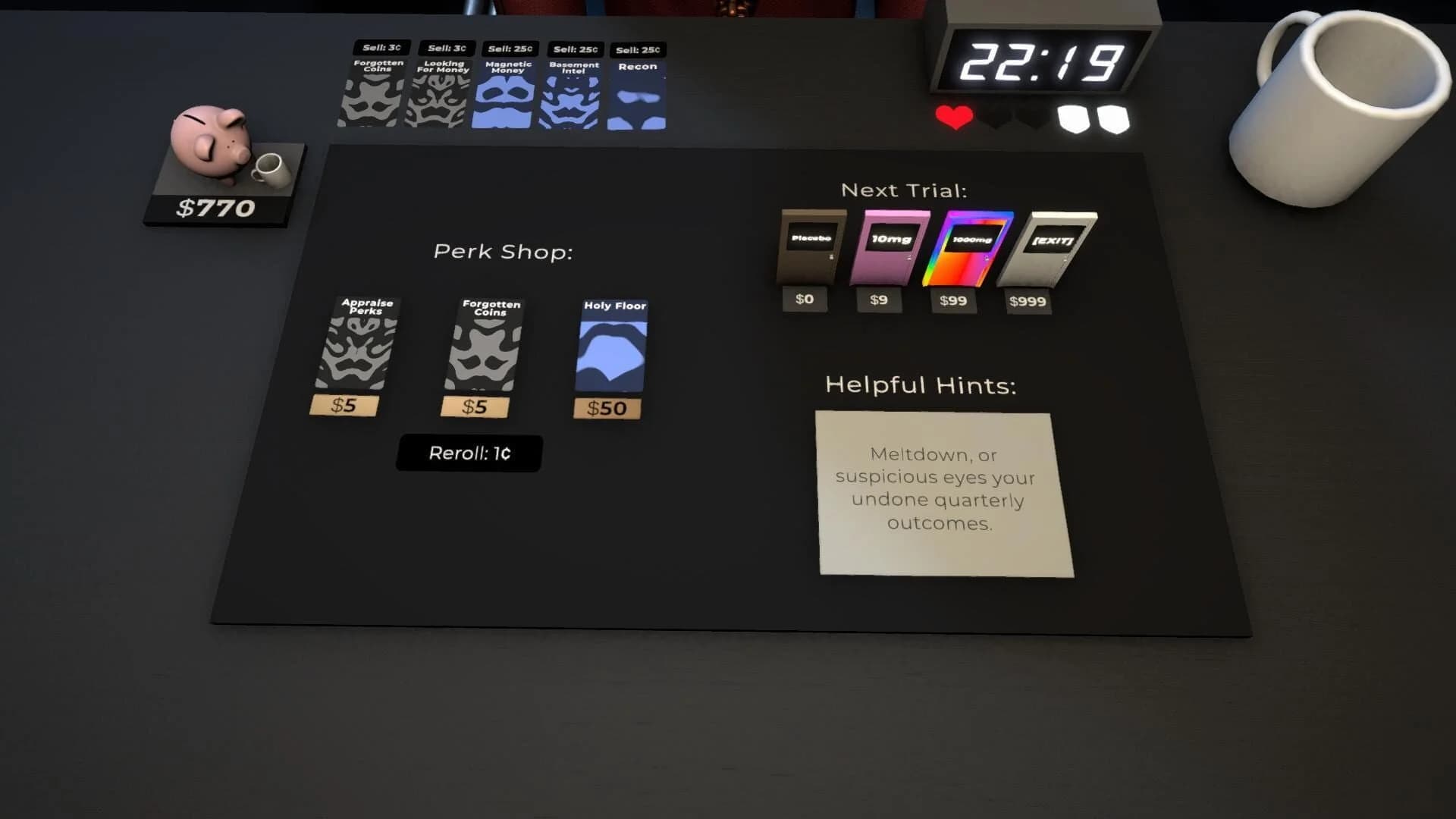 Mr Magpie's Harmless Card Game screenshot 1