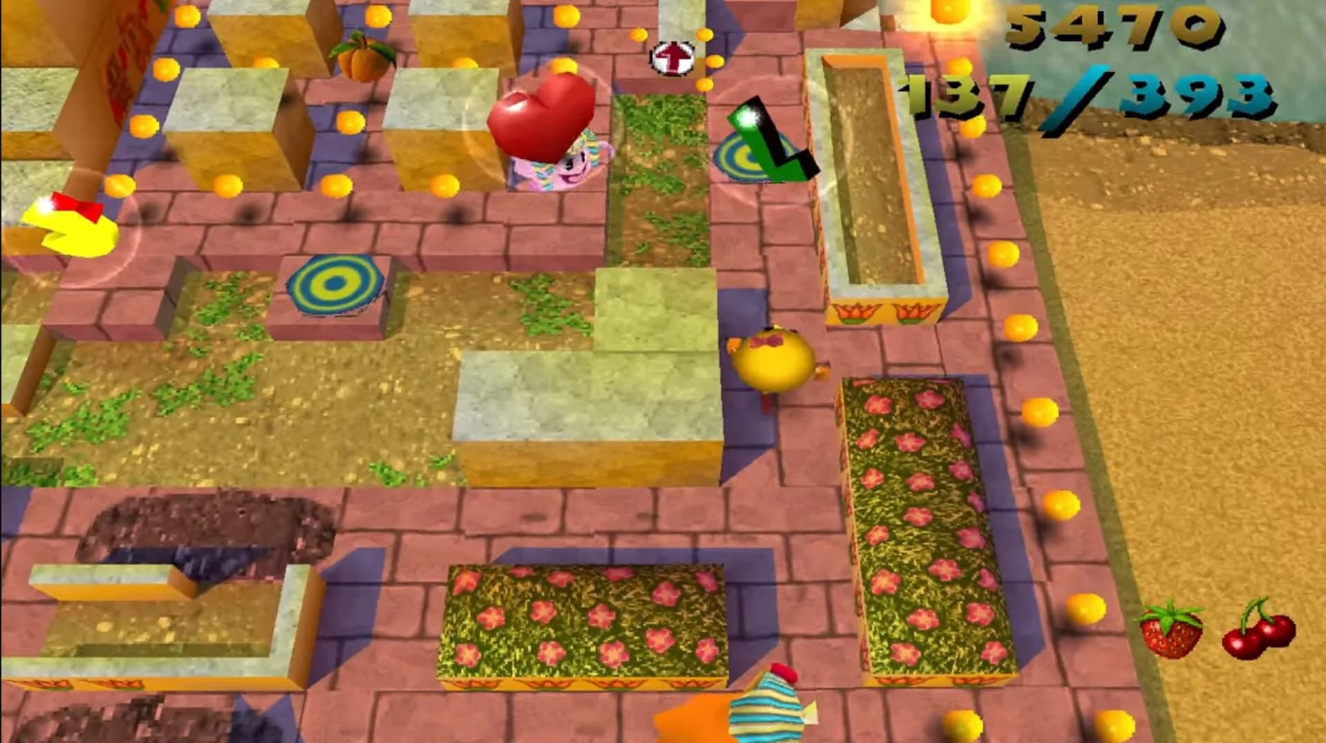 Ms. Pac-Man: Maze Madness screenshot 1
