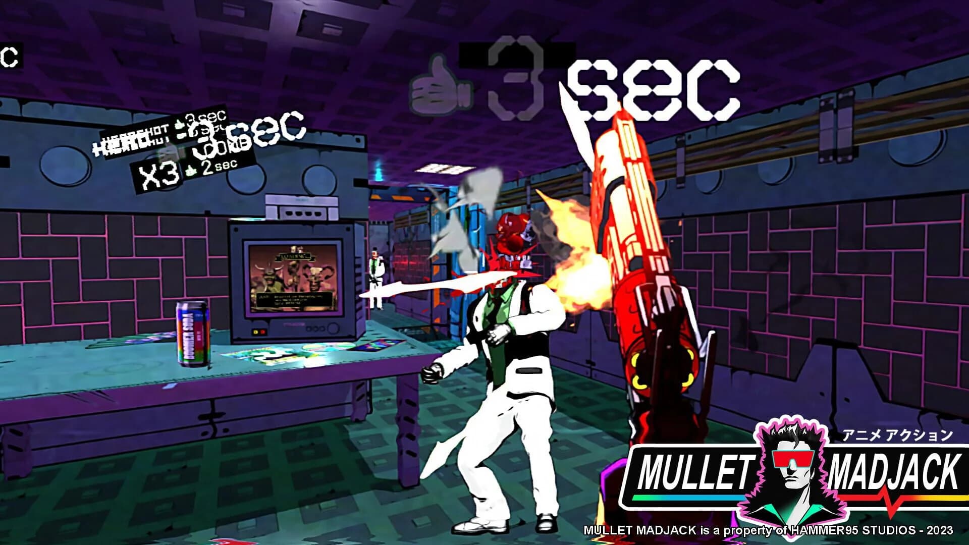 Mullet Madjack screenshot 1