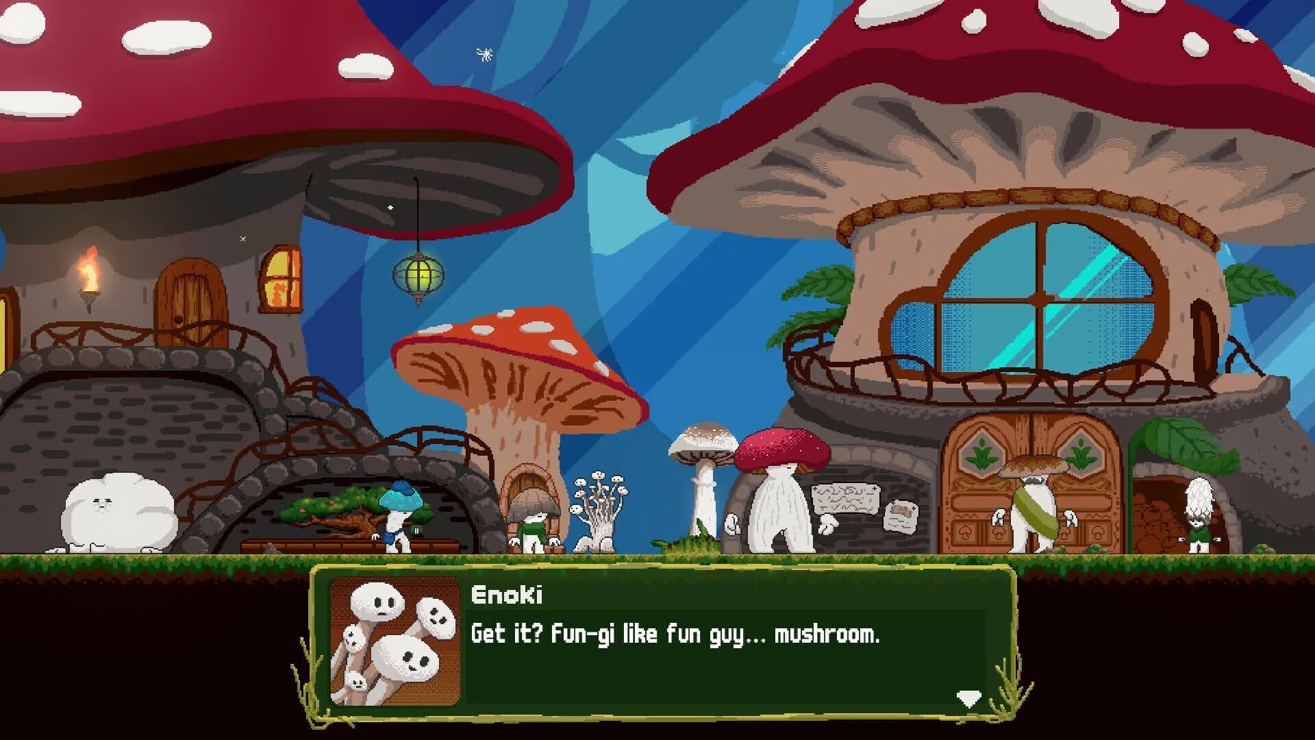 Mushroom Kid's Big Grass Sword screenshot 1