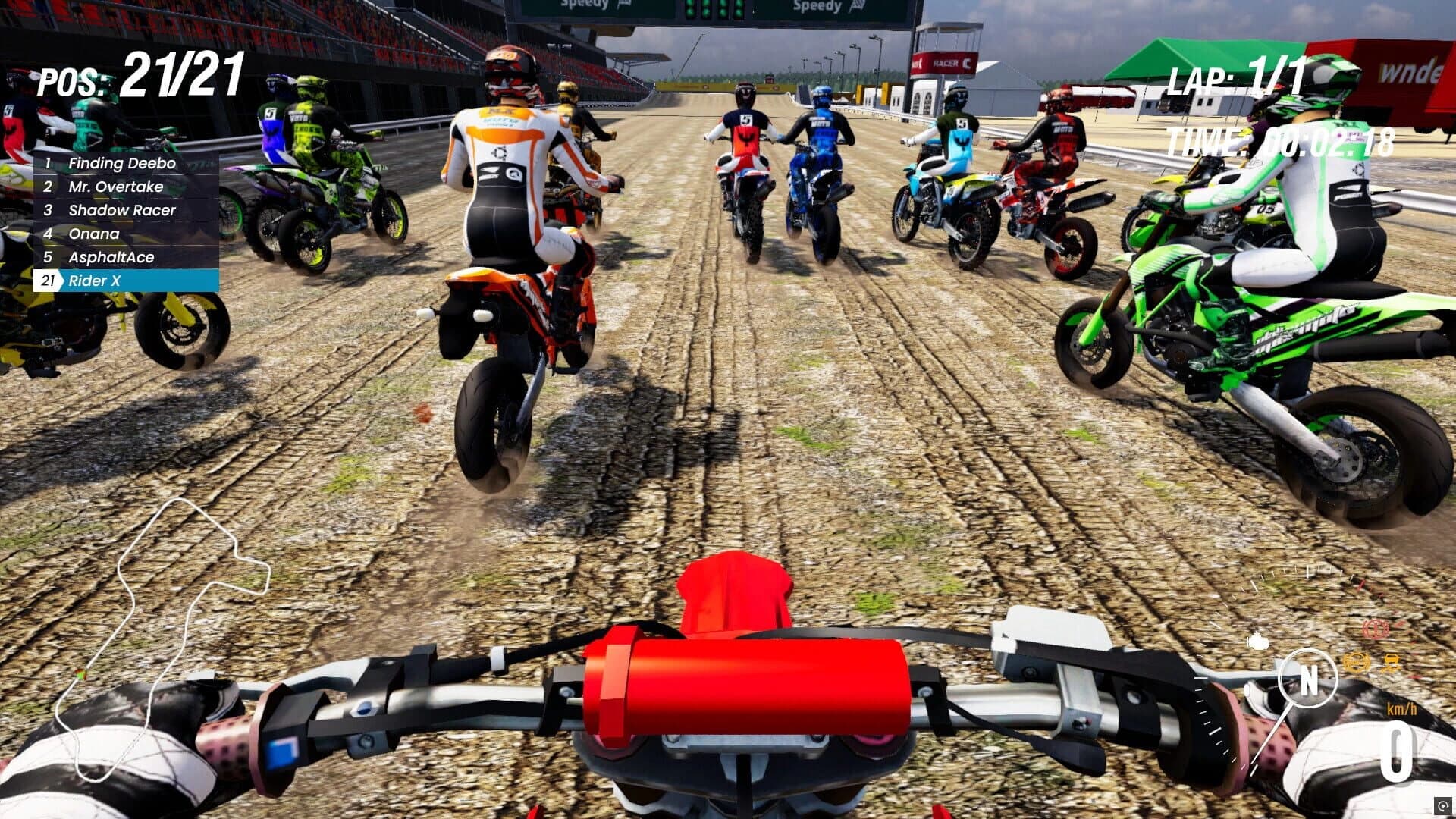 MX Racing World screenshot 1
