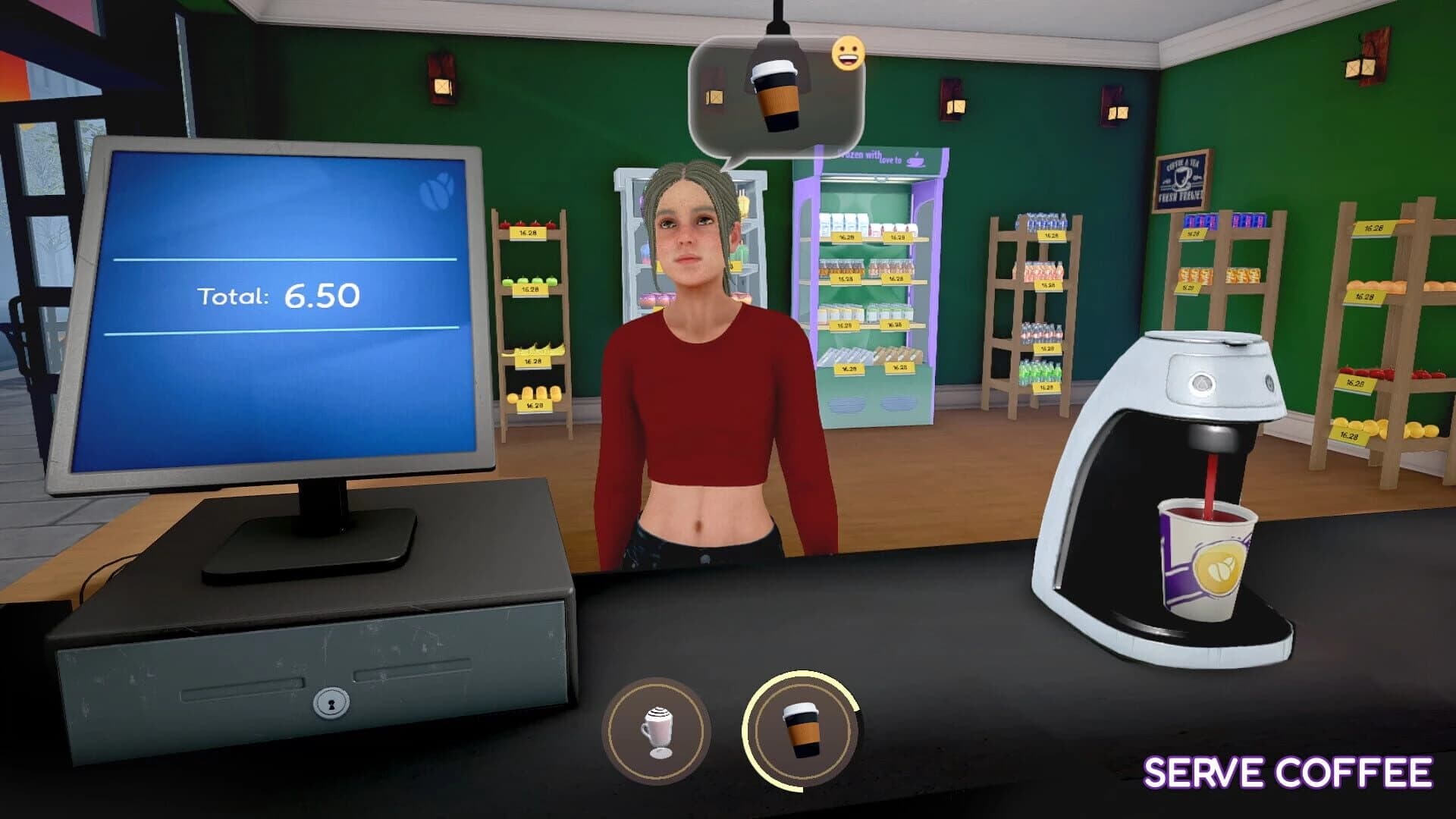 My Café Manager Simulator screenshot 1