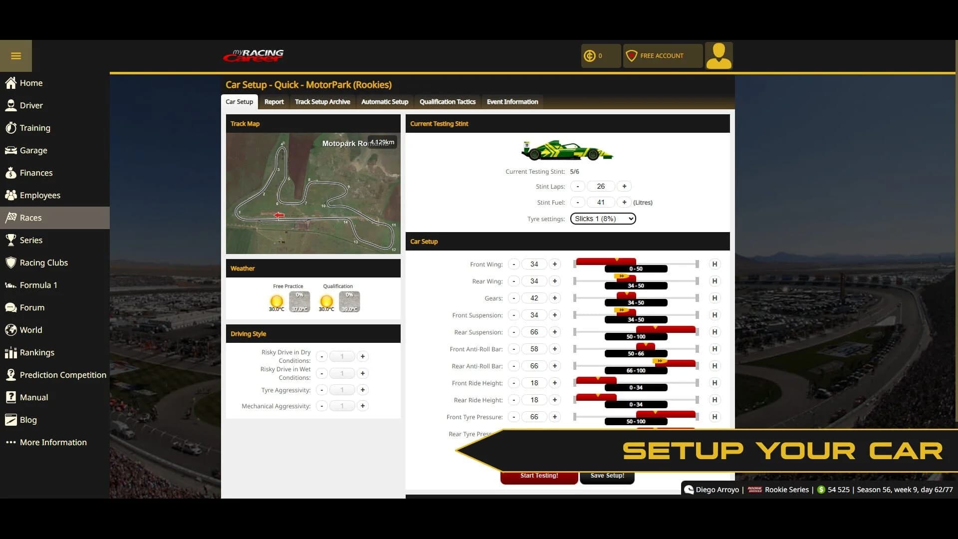 My Racing Career screenshot 4