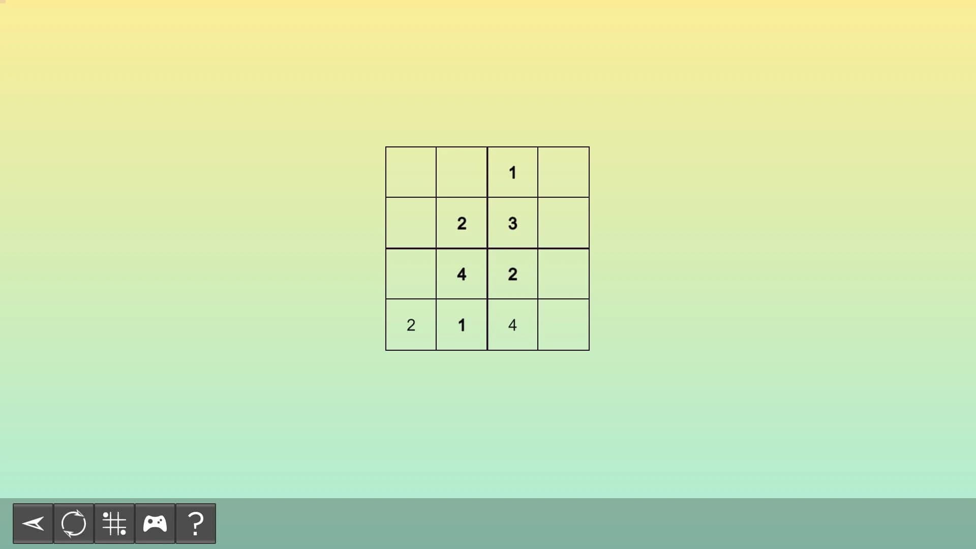 My Sudoku: Classic 4x4 Easy 3 screenshot 4