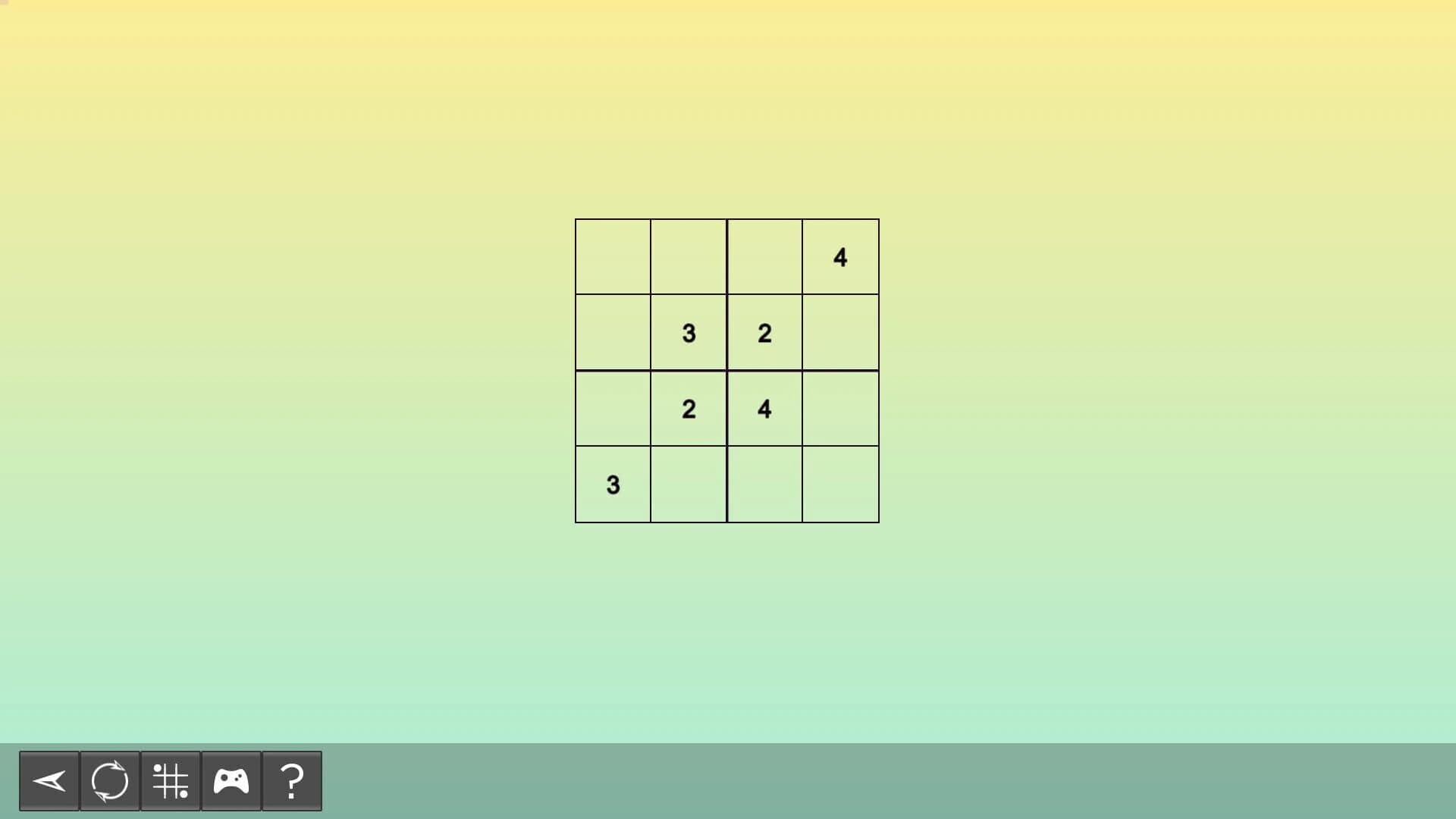 My Sudoku: Classic 4x4 Easy 3 screenshot 3