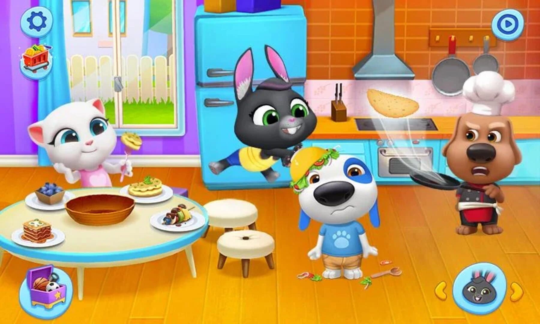 My Talking Tom Friends screenshot 2