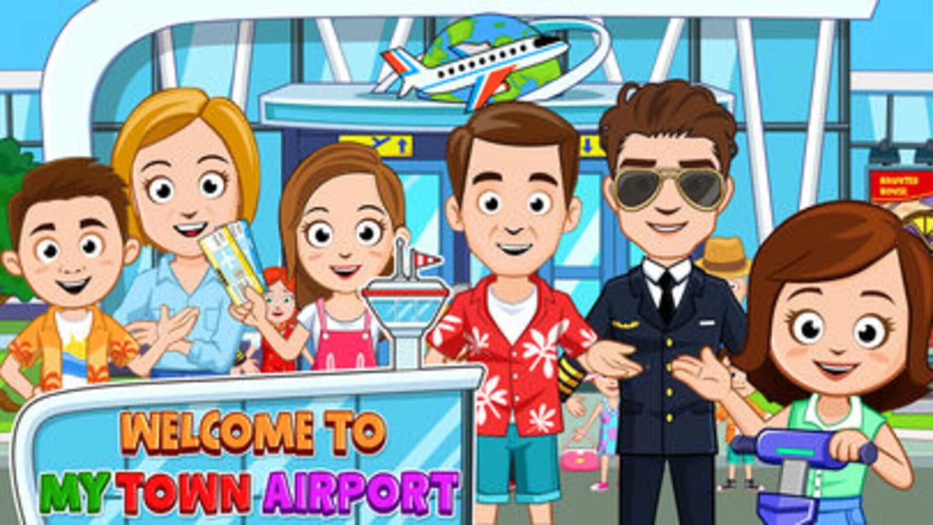 My Town: Airport screenshot 1