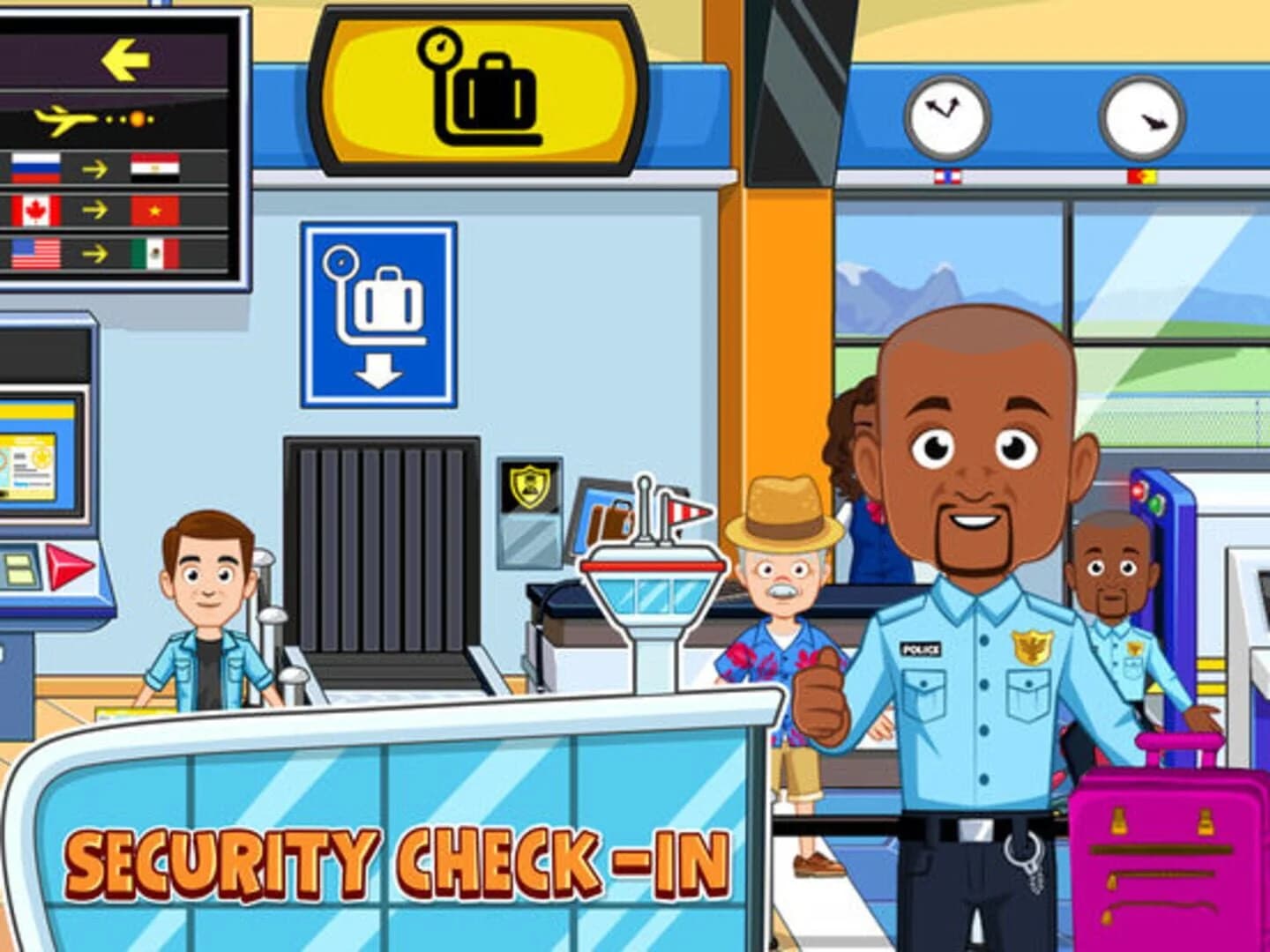My Town: Airport screenshot 2