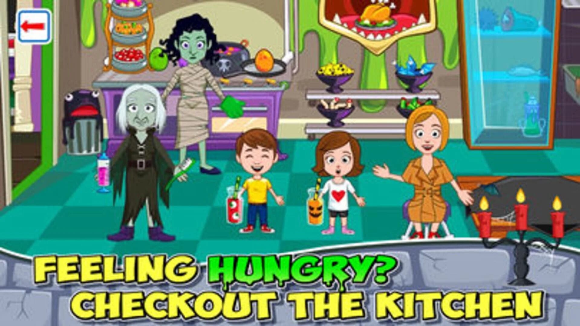 My Town: Haunted House screenshot 3