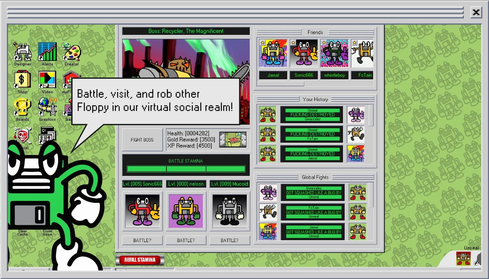 MyFloppy Online! screenshot 3