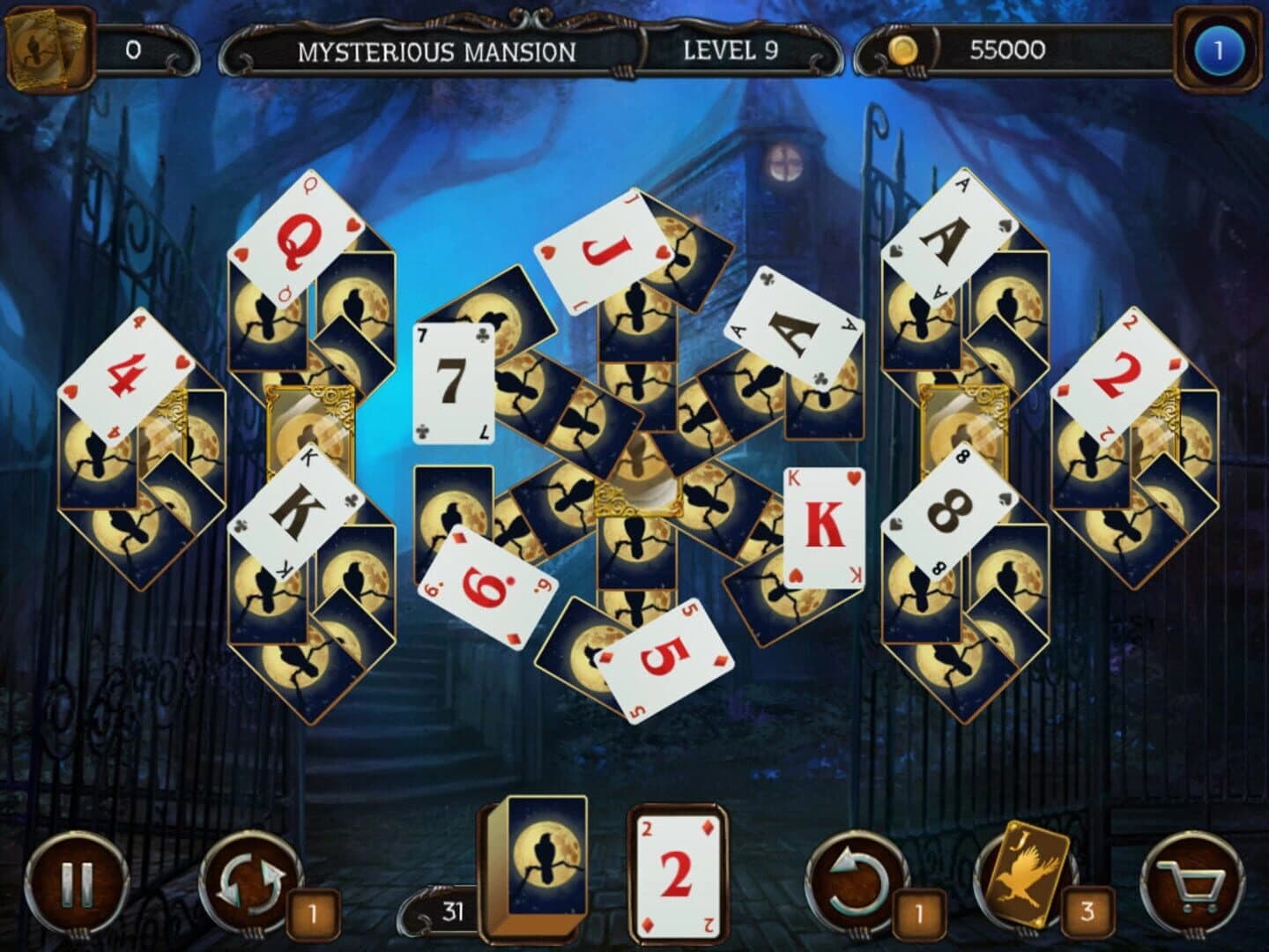 Mystery Solitaire: Arkham's Spirits screenshot 3