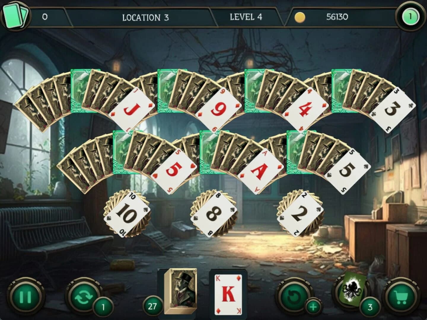 Mystery Solitaire: Cthulhu Mythos 3 screenshot 1