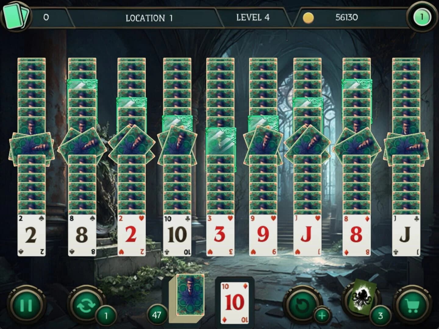Mystery Solitaire: Cthulhu Mythos 3 screenshot 3