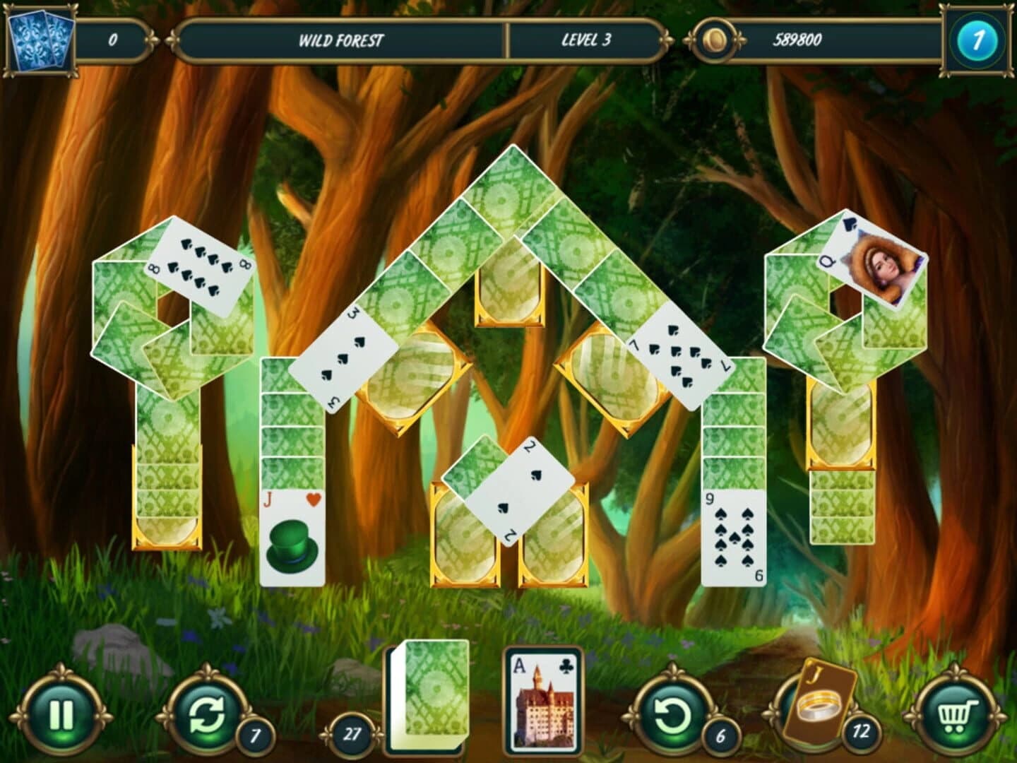 Mystery Solitaire: Grimm's Tales 2 screenshot 2