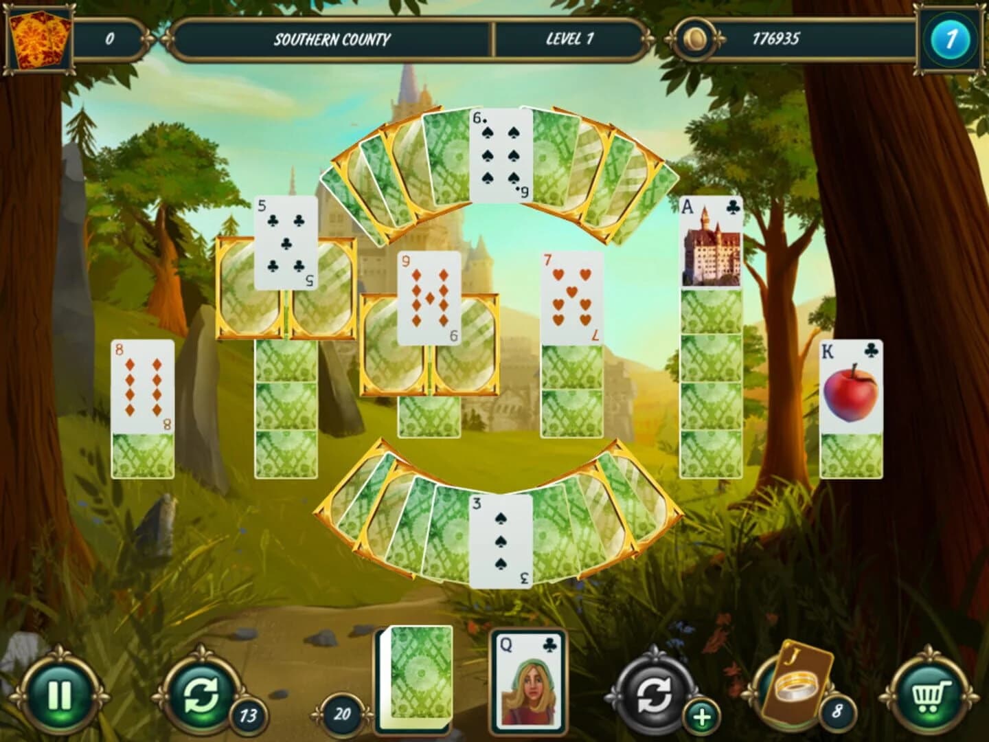 Mystery Solitaire: Grimm's Tales 3 screenshot 2