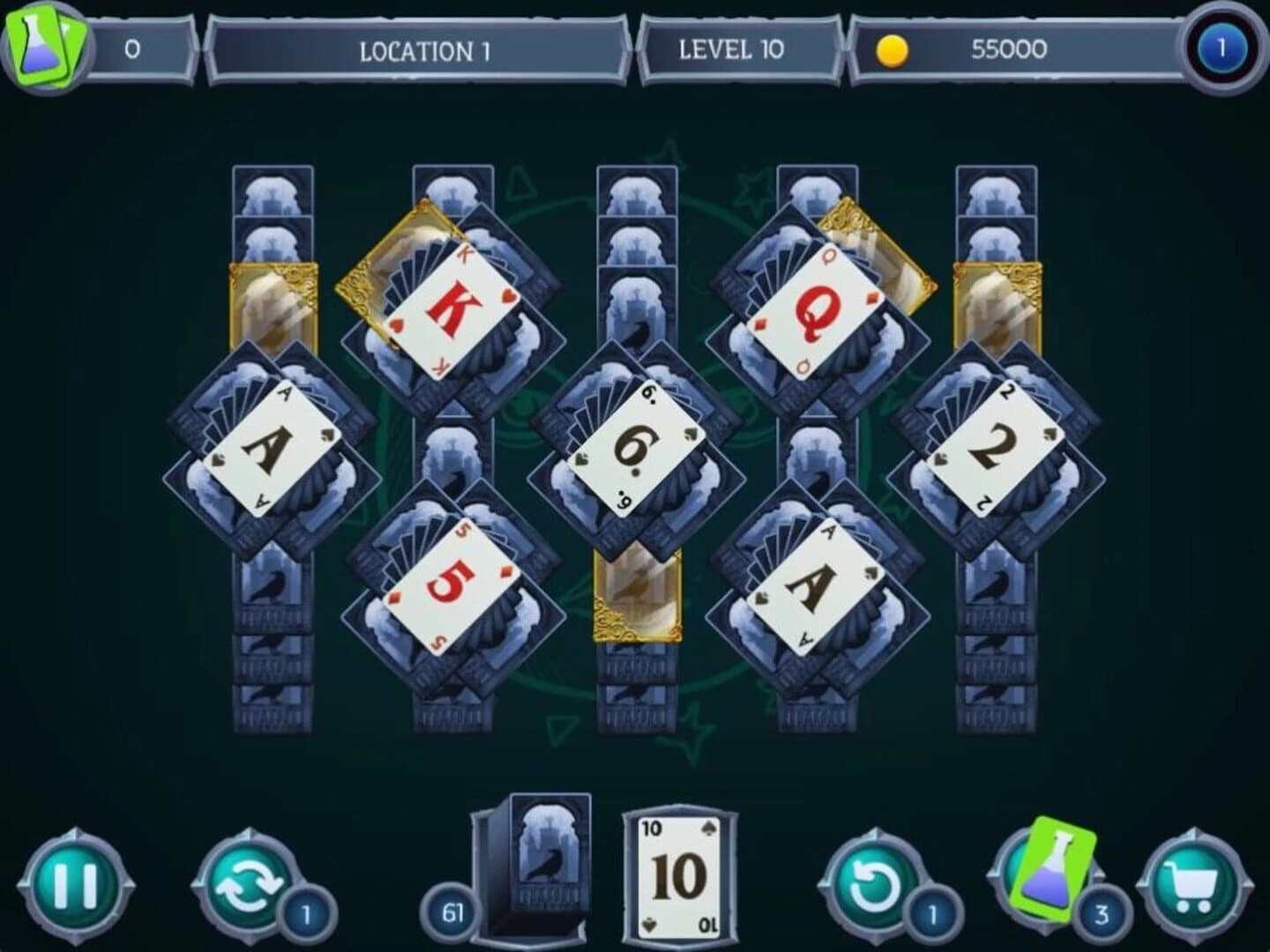 Mystery Solitaire: Powerful Alchemist 3 screenshot 1