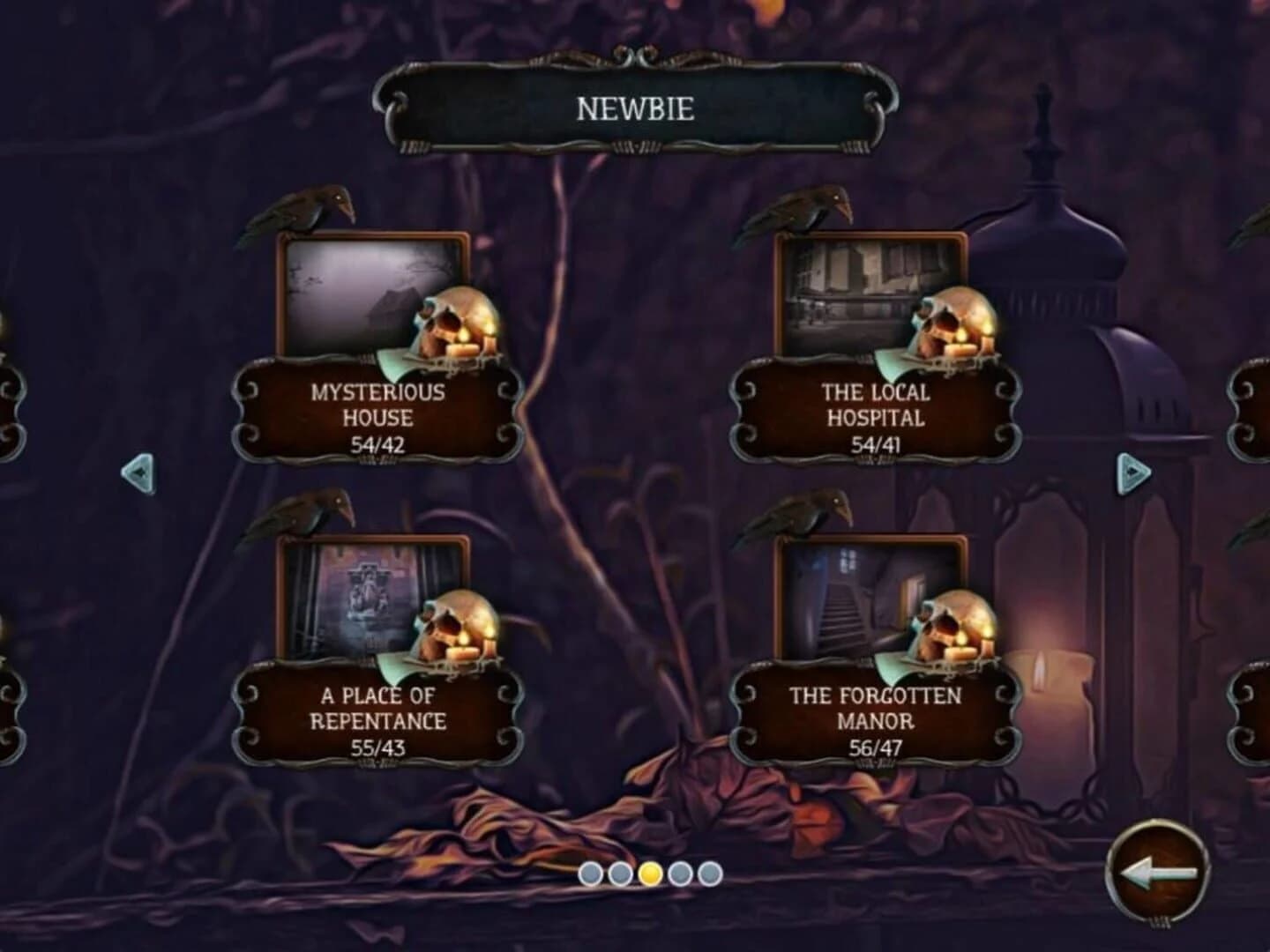 Mystery Solitaire: The Black Raven 2 screenshot 2