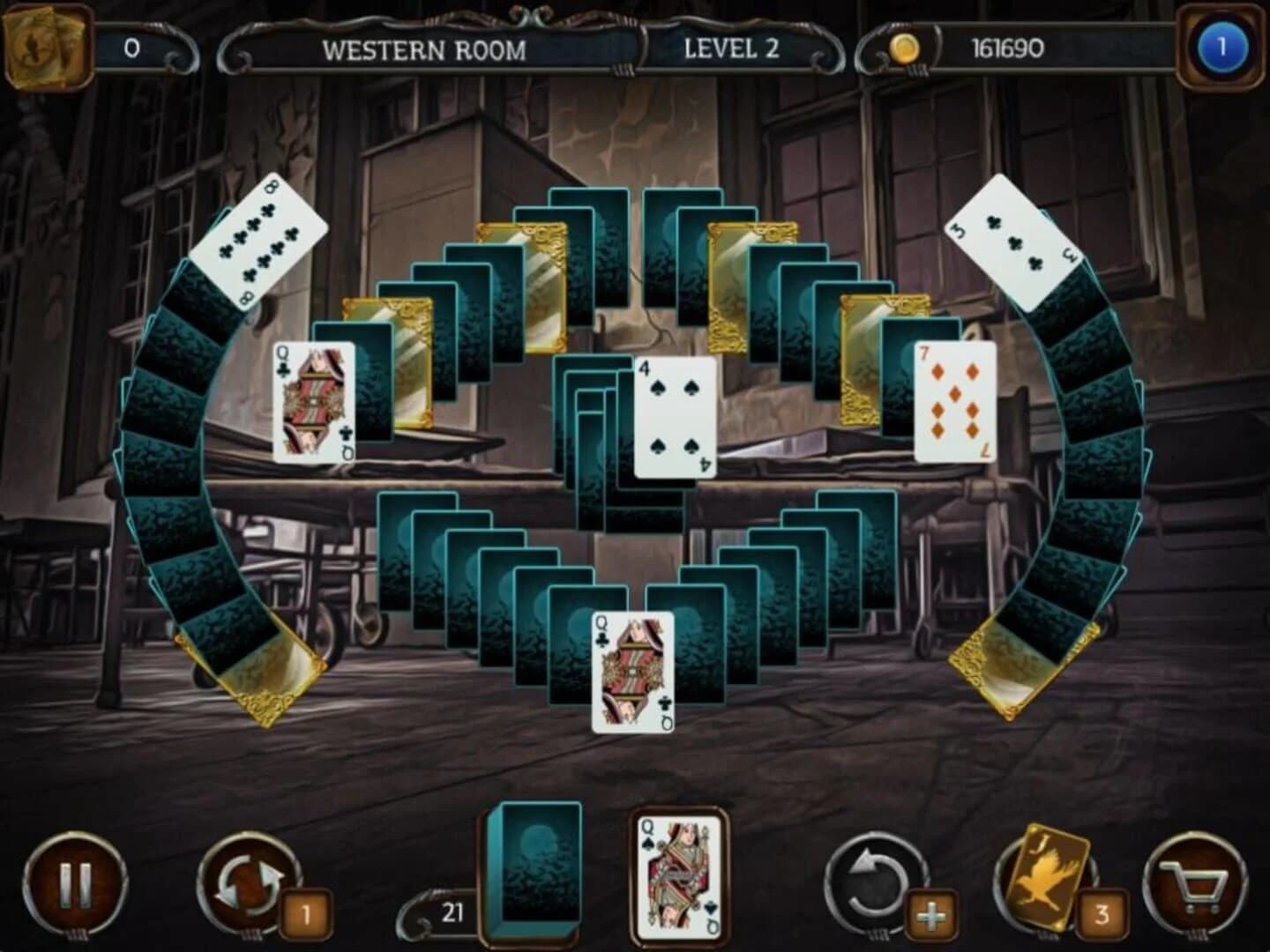 Mystery Solitaire: The Black Raven 2 screenshot 4