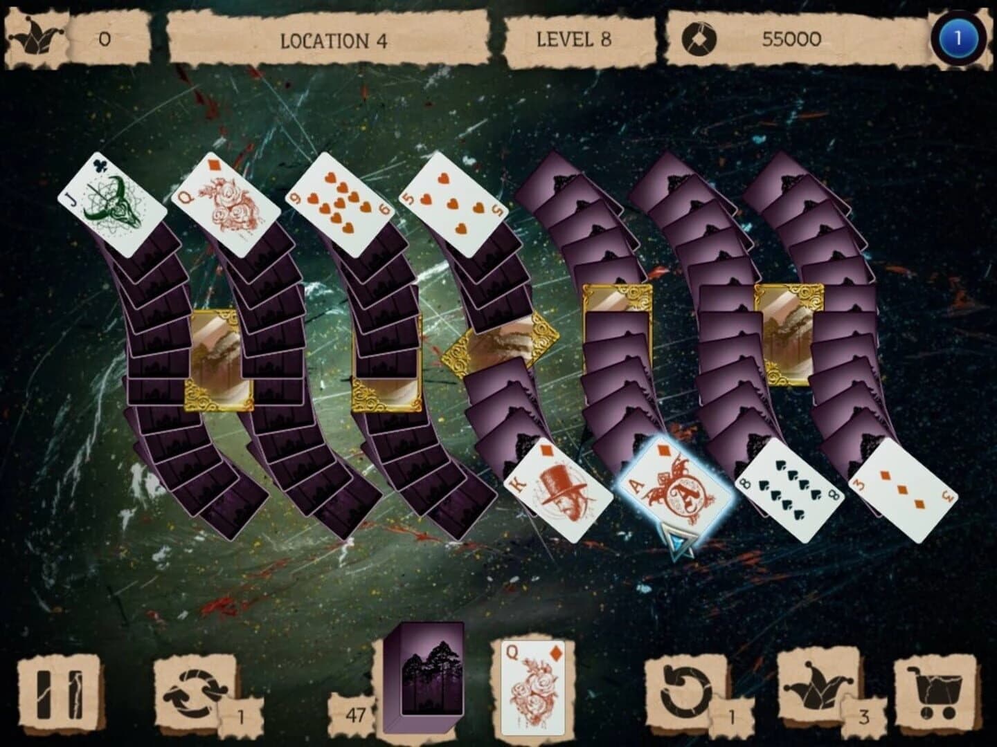 Mystery Solitaire: The Black Raven 3 screenshot 4