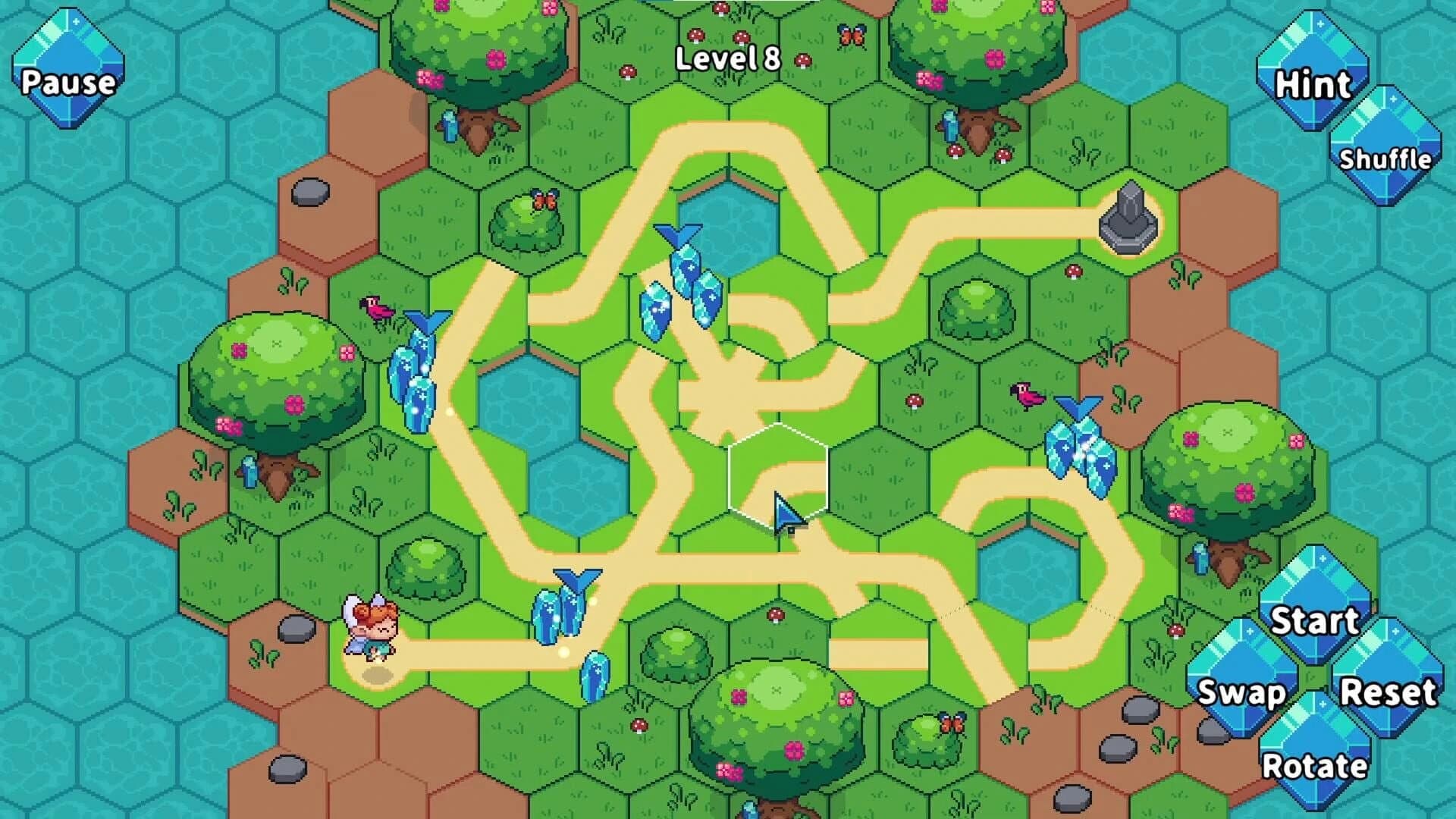 Mystic Pathways: Crystal Quest screenshot 1