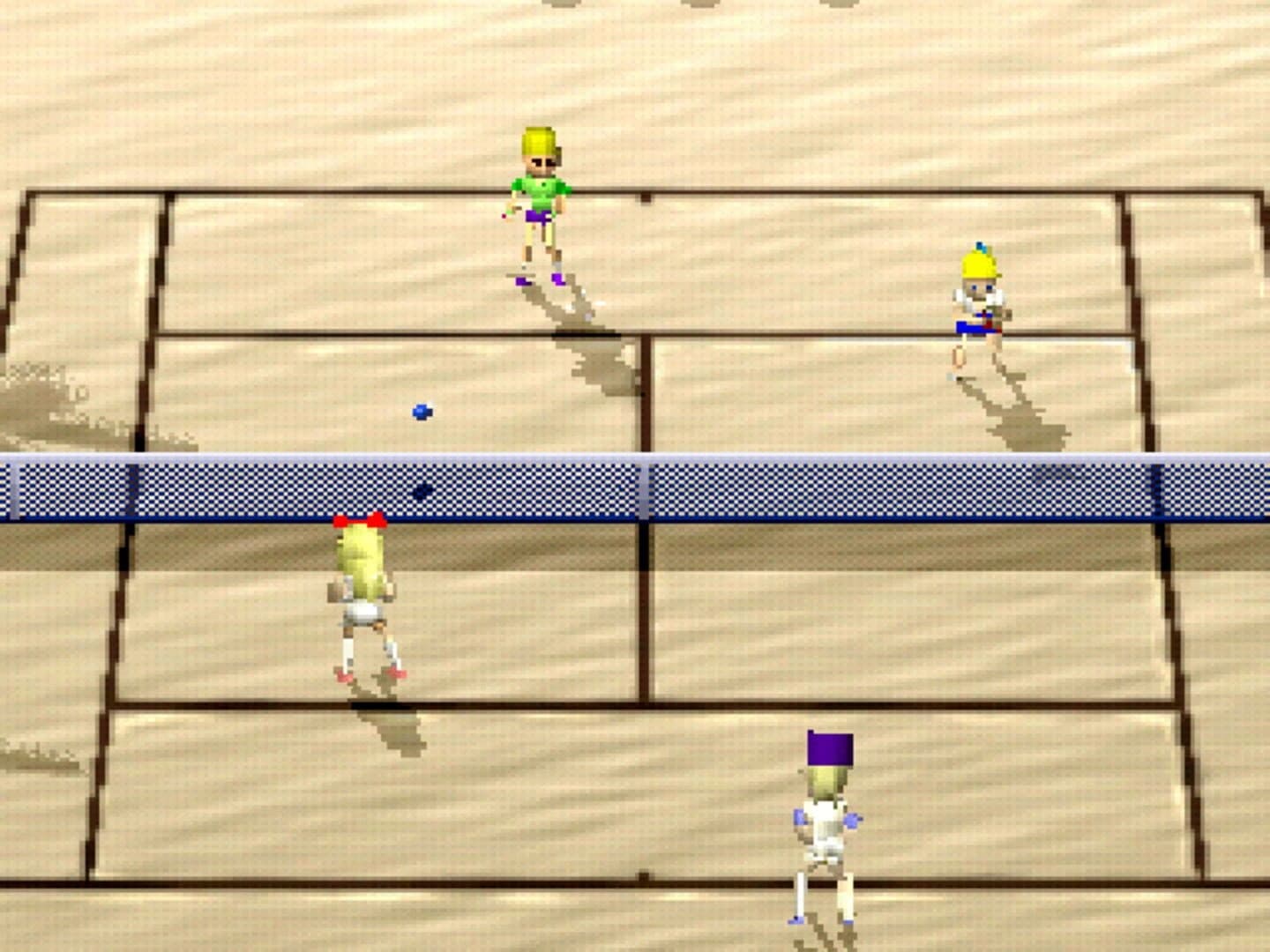 Namco Tennis Smash Court screenshot 1