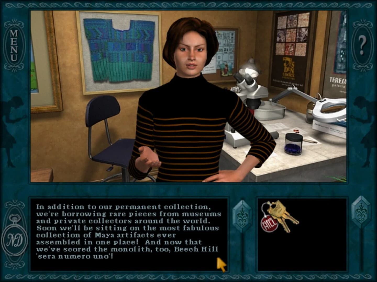 Nancy Drew: Secret of the Scarlet Hand screenshot 1
