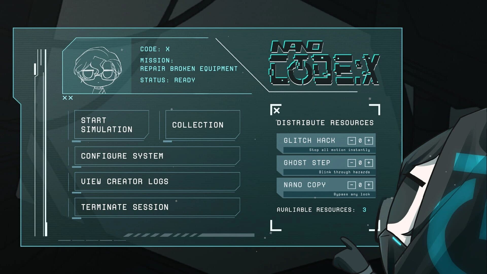 Nano Code:X screenshot 2