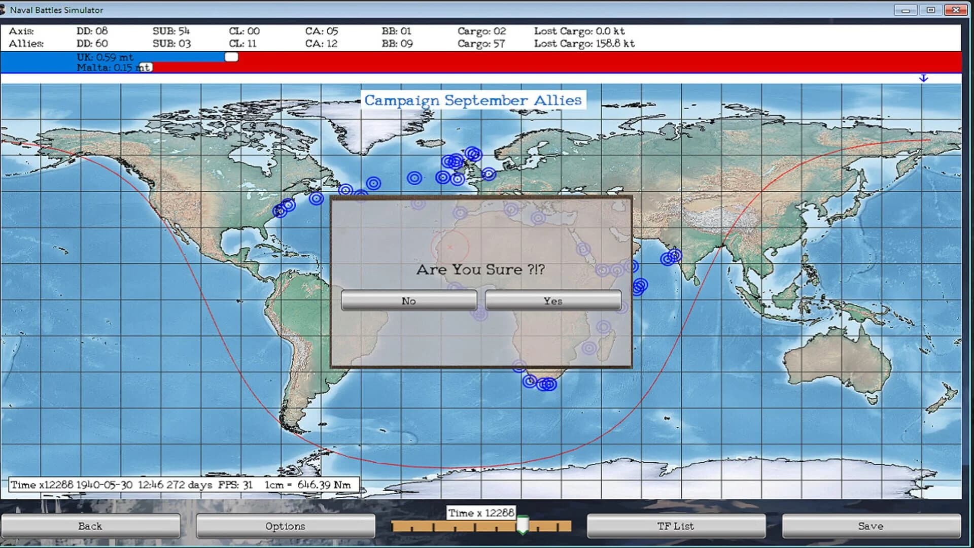 Naval Battles Simulator screenshot 4