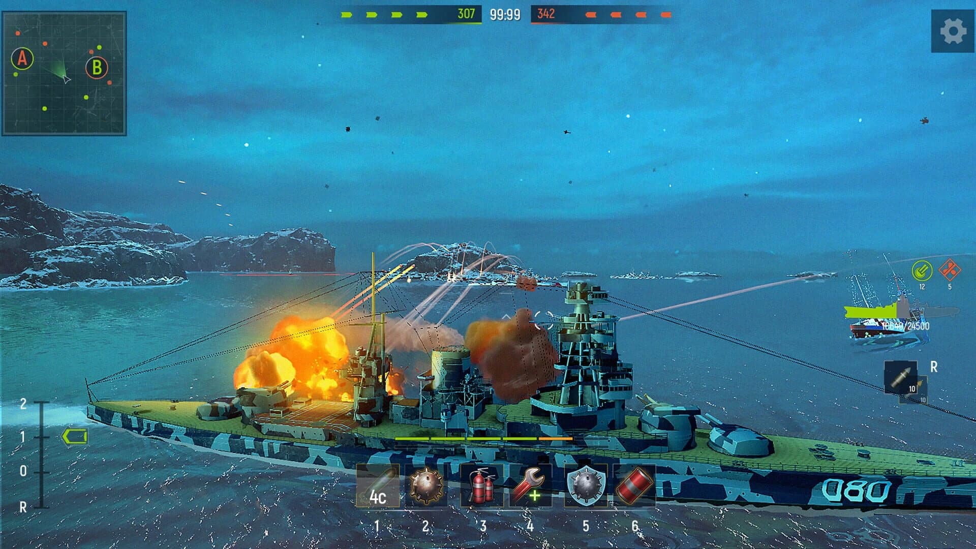 Navy War screenshot 1